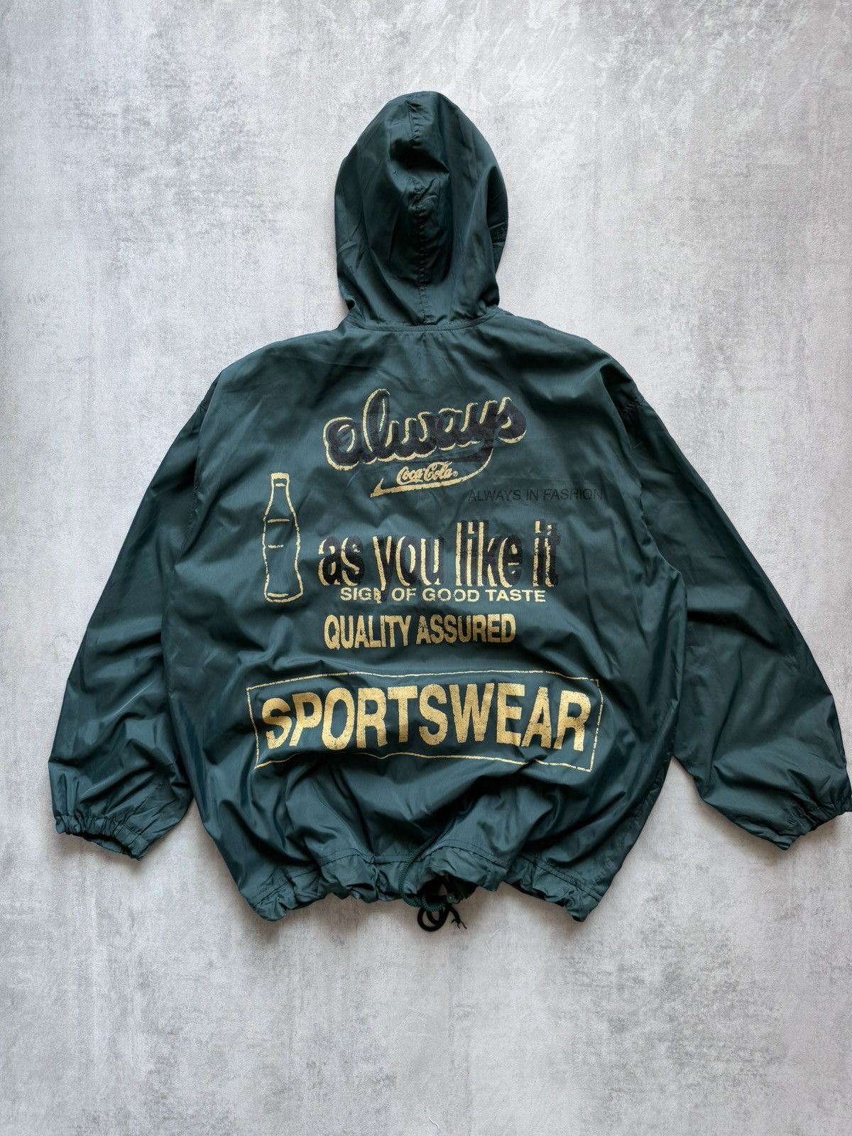 Vintage Coca Cola Always sportwear limited hooded jacket vintage Size US XL / EU 56 / 4 - 1 Thumbnail