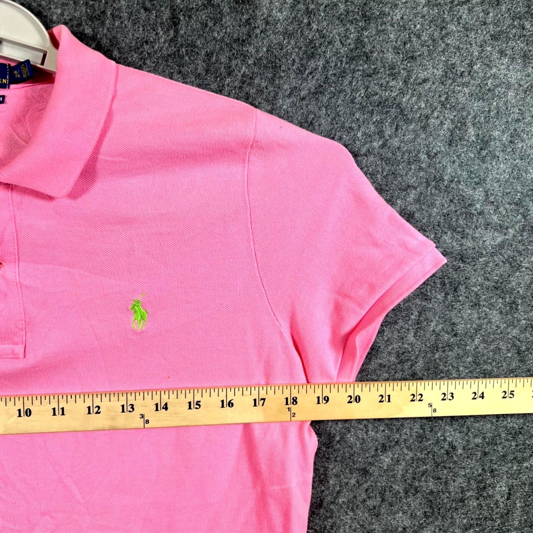 Polo Ralph Lauren Polo Ralph Lauren The Skinny Polo Mens XL Pink Pony Embroidered Golf Performance Polo Size US XL / EU 56 / 4 - 7 Thumbnail