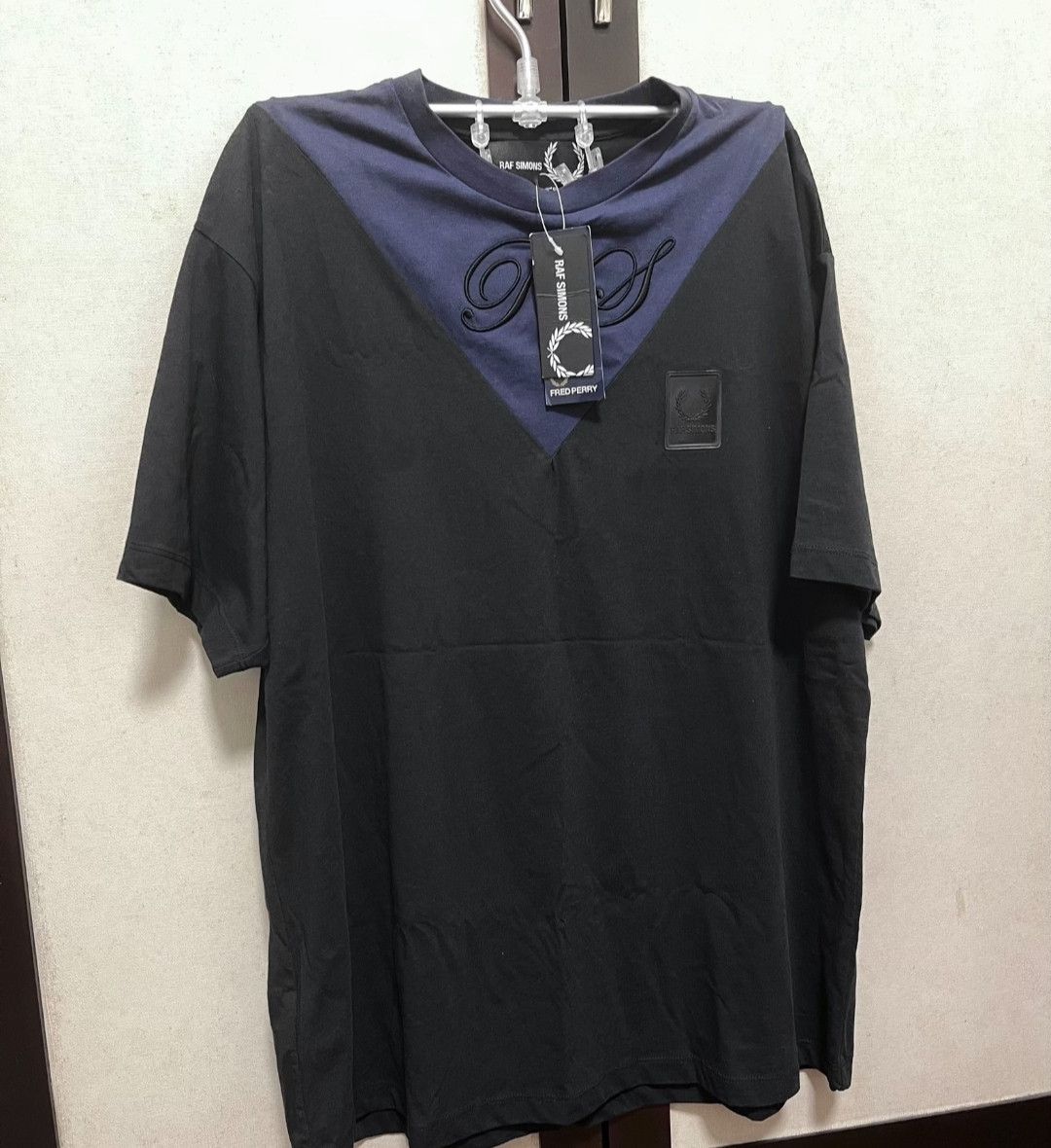 raf simons x fred perry co-branded short sleeve t-shirt