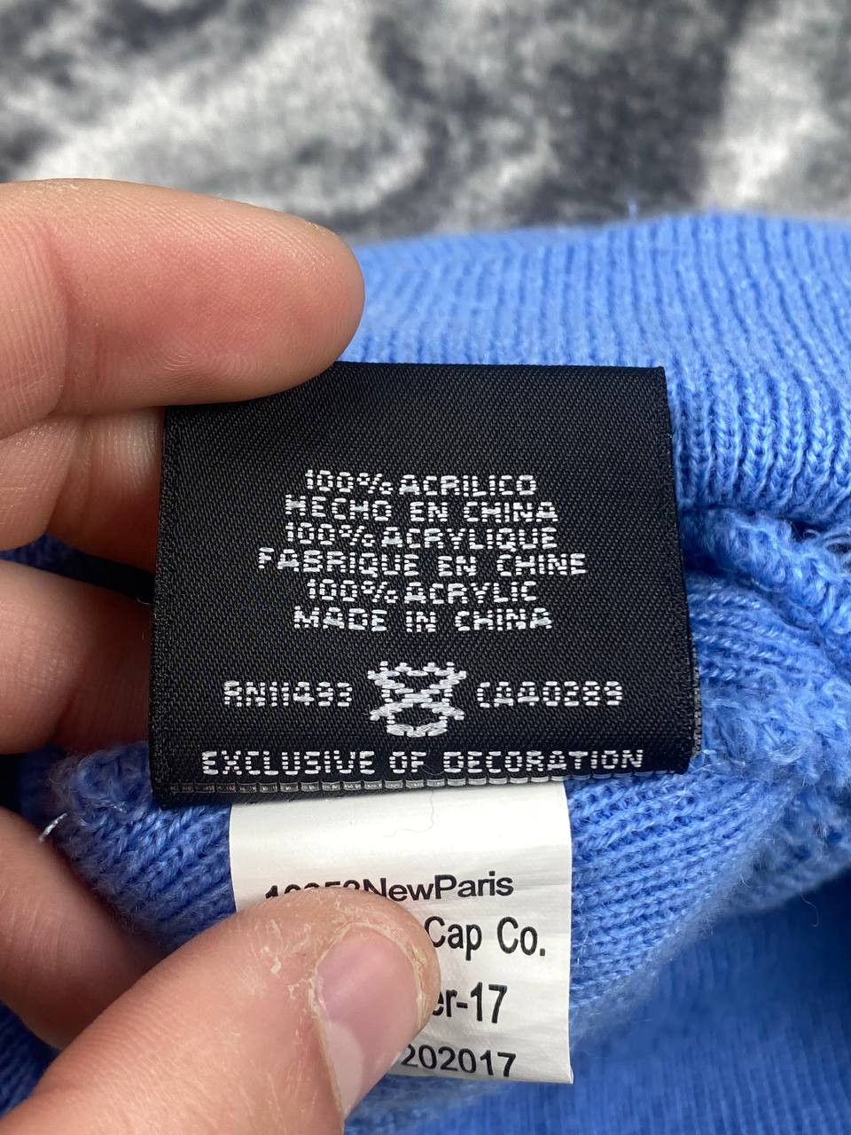 Supreme Supreme New Era S Logo Beanie Men Blue Size ONE SIZE - 7 Thumbnail