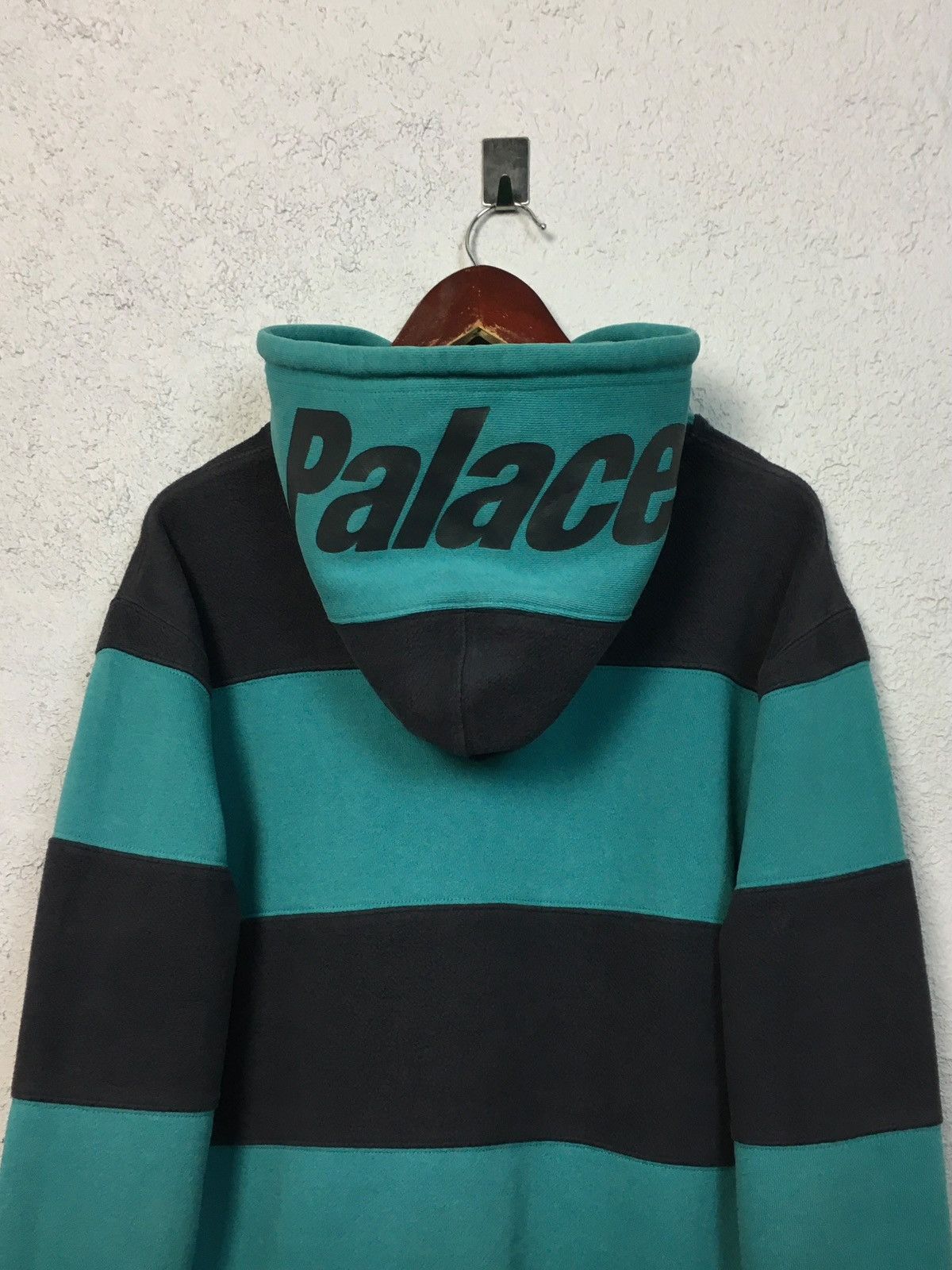 Palace hoodie PALACE Brusher Hood striped stripes y2k vintage skate Size US L / EU 52-54 / 3 - 3 Thumbnail