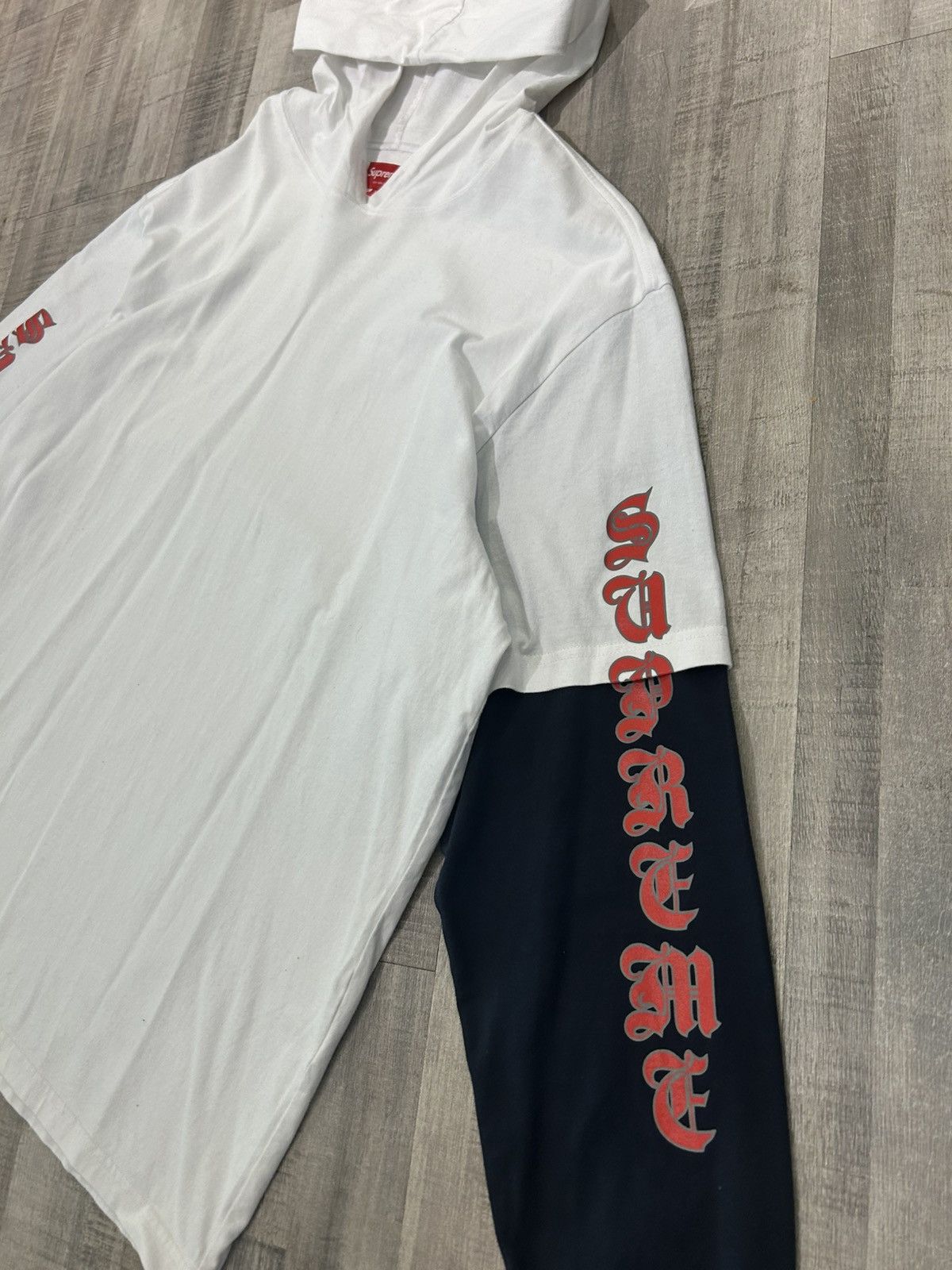 Supreme Supreme Layered Hooded Long Sleeve Size US XL / EU 56 / 4 - 4 Thumbnail