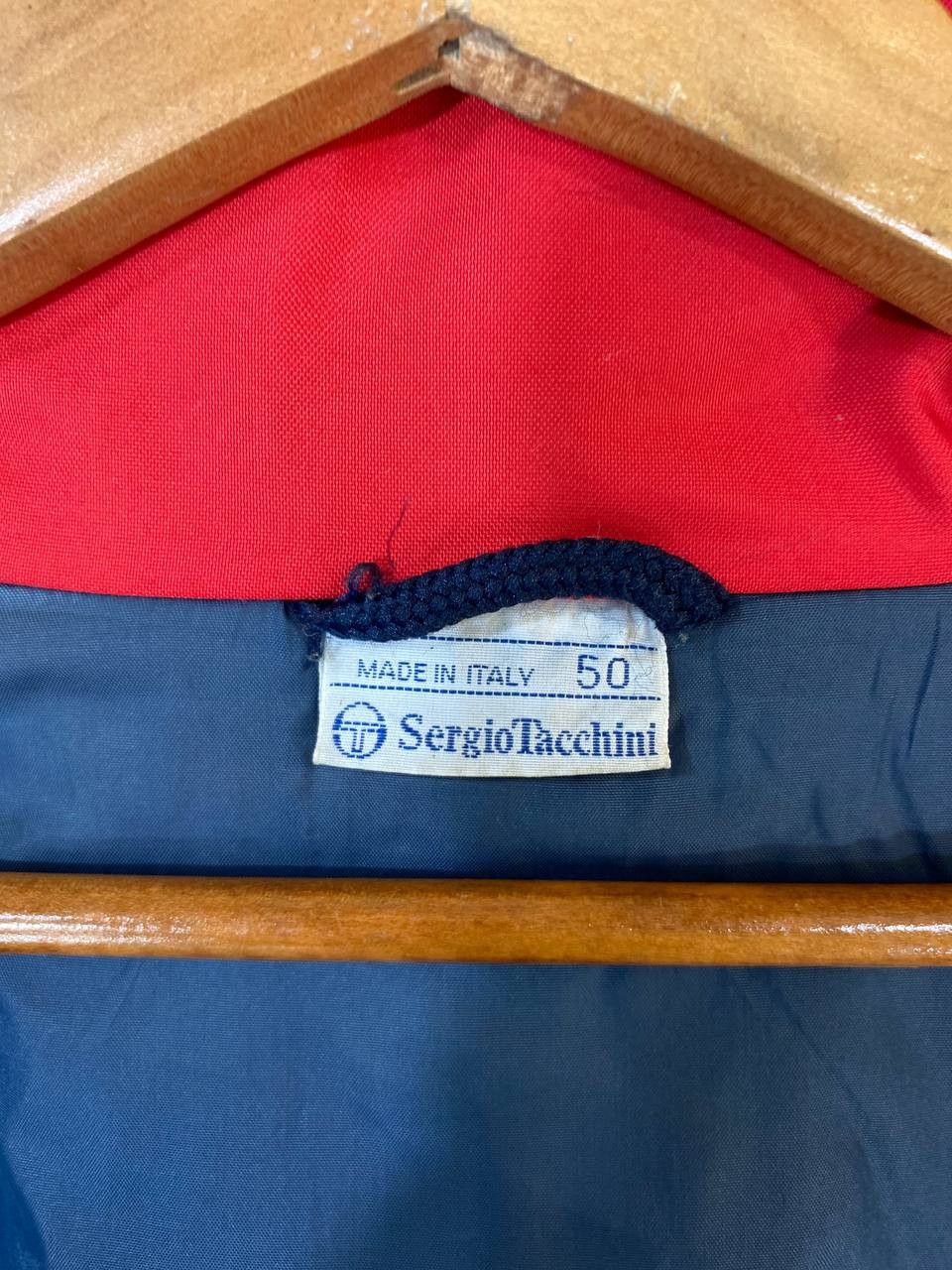 Sergio Tacchini vintage sergio tacchini jacket nice design made in italy Size US XXL / EU 58 / 5 - 10 Thumbnail