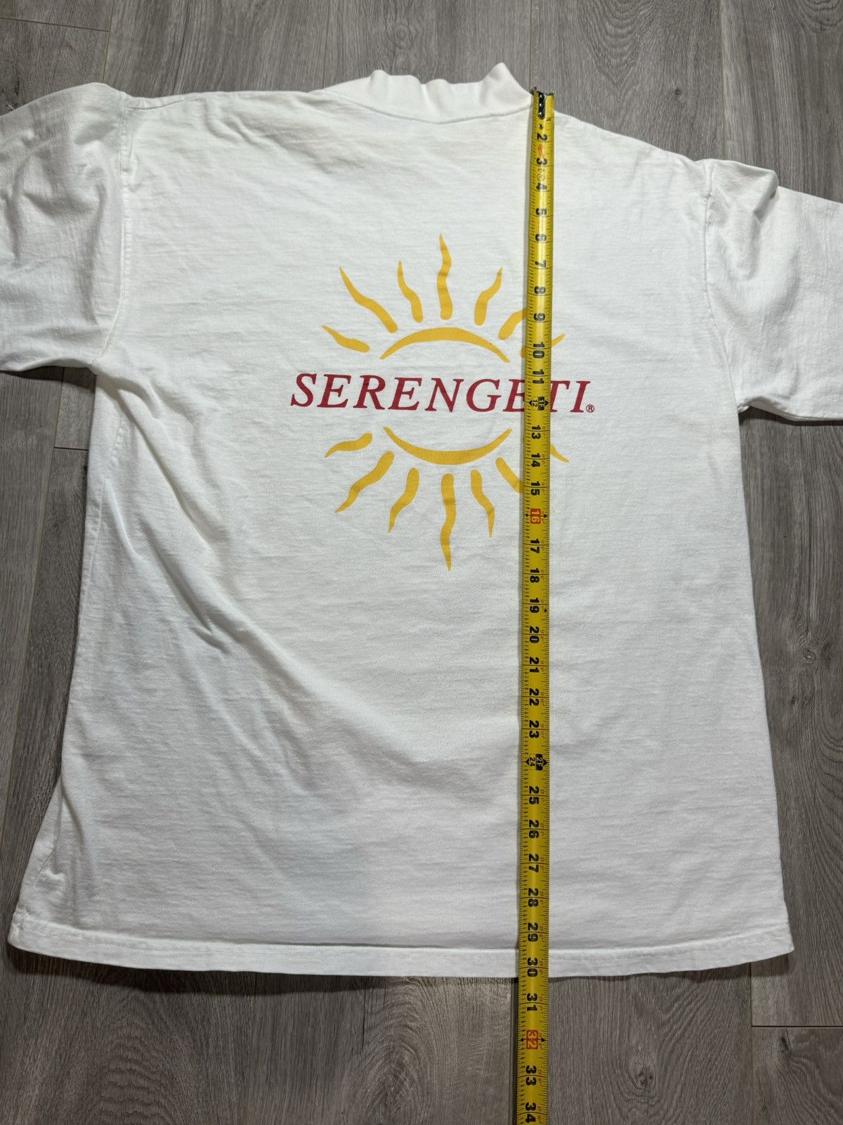 Vintage Vintage 80 90's SERENGETI Eyewear Sunglasses Promo Shirt Size US XL / EU 56 / 4 - 9 Thumbnail