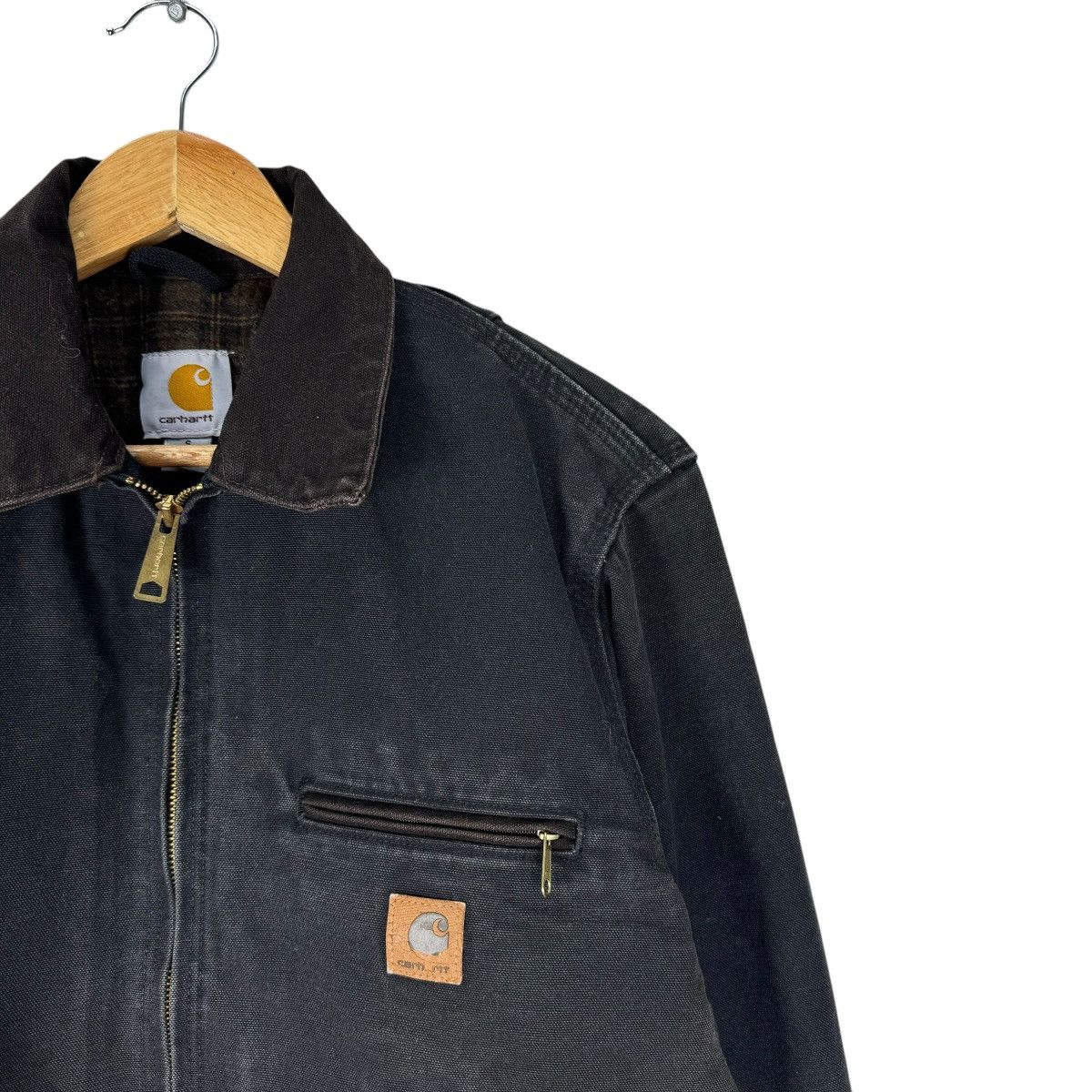 Carhartt ☀️CARHARTT DETROIT WORKWEAR BUTTON JACKET Size US S / EU 44-46 / 1 - 5 Thumbnail