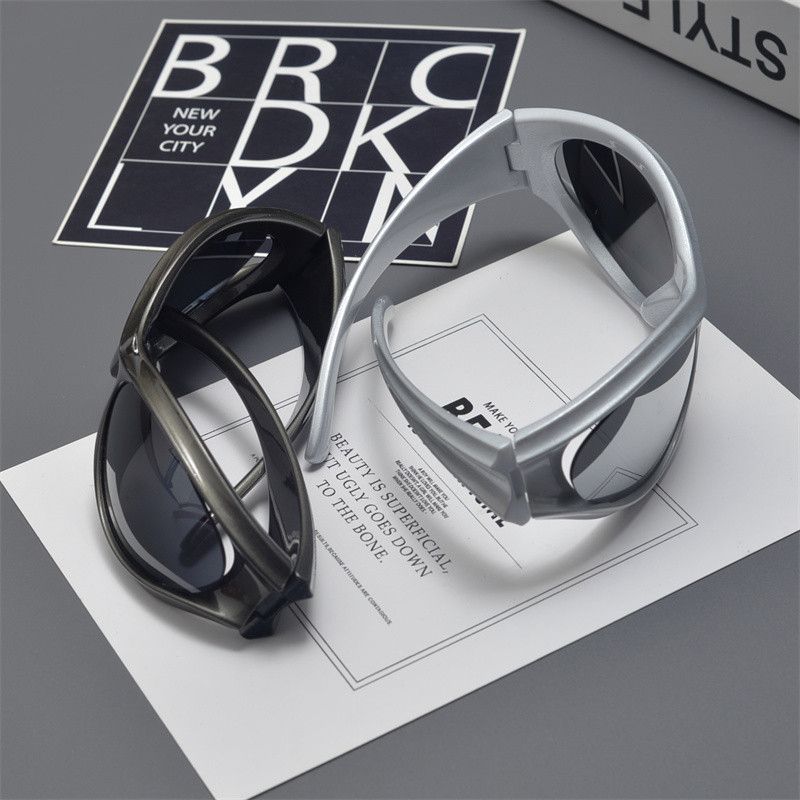 Electric Visual Punk Street ins style custom avant-garde sunglasses Size ONE SIZE - 4 Thumbnail