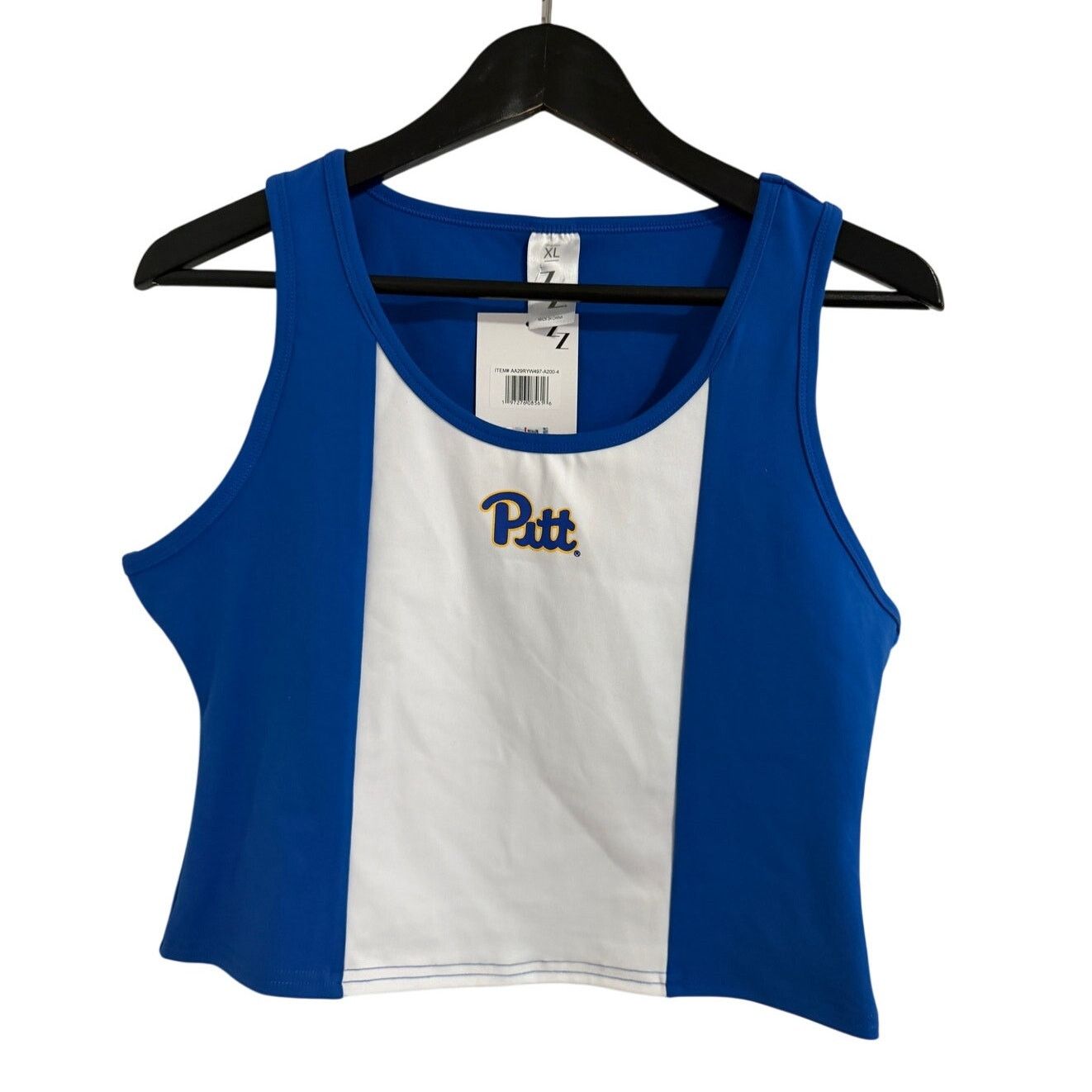 NCAA NWT Pittsburgh Panthers Cropped Tank Size XL Size XL / US 12-14 / IT 48-50 - 1 Thumbnail