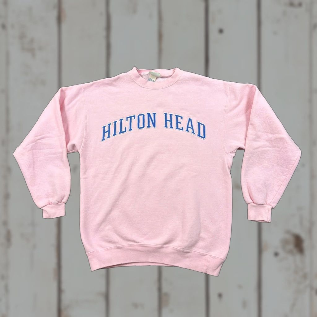 Vintage VINTAGE Oarsman Sweatshirt Crew Neck Pullover Adult S Pink Cotton Fleece 90s Mens Size US S / EU 44-46 / 1 - 1 Thumbnail
