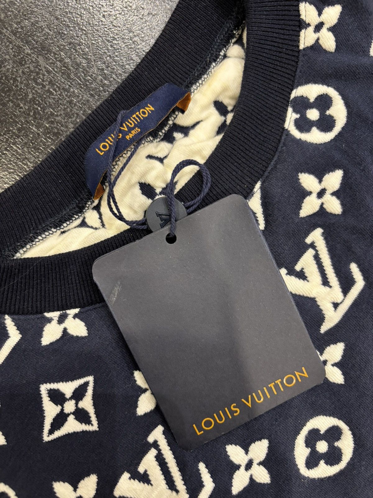 Louis Vuitton Louis Vuitton Monogram Crewneck Navy Size US XS / EU 42 / 0 - 4 Thumbnail