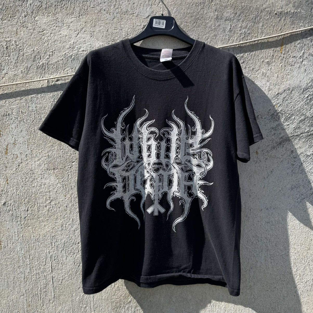 Band Tees White Army Black Metal Band Finland Darkthrone Satan Burzum Size US L / EU 52-54 / 3 - 7 Thumbnail
