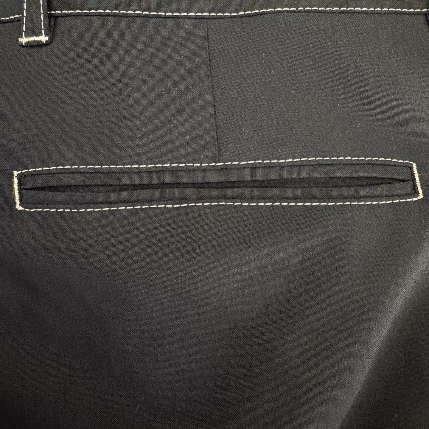 Dior DIOR Stitched Black Casual Suit Trousers 46 Size US 30 / EU 46 - 7 Thumbnail