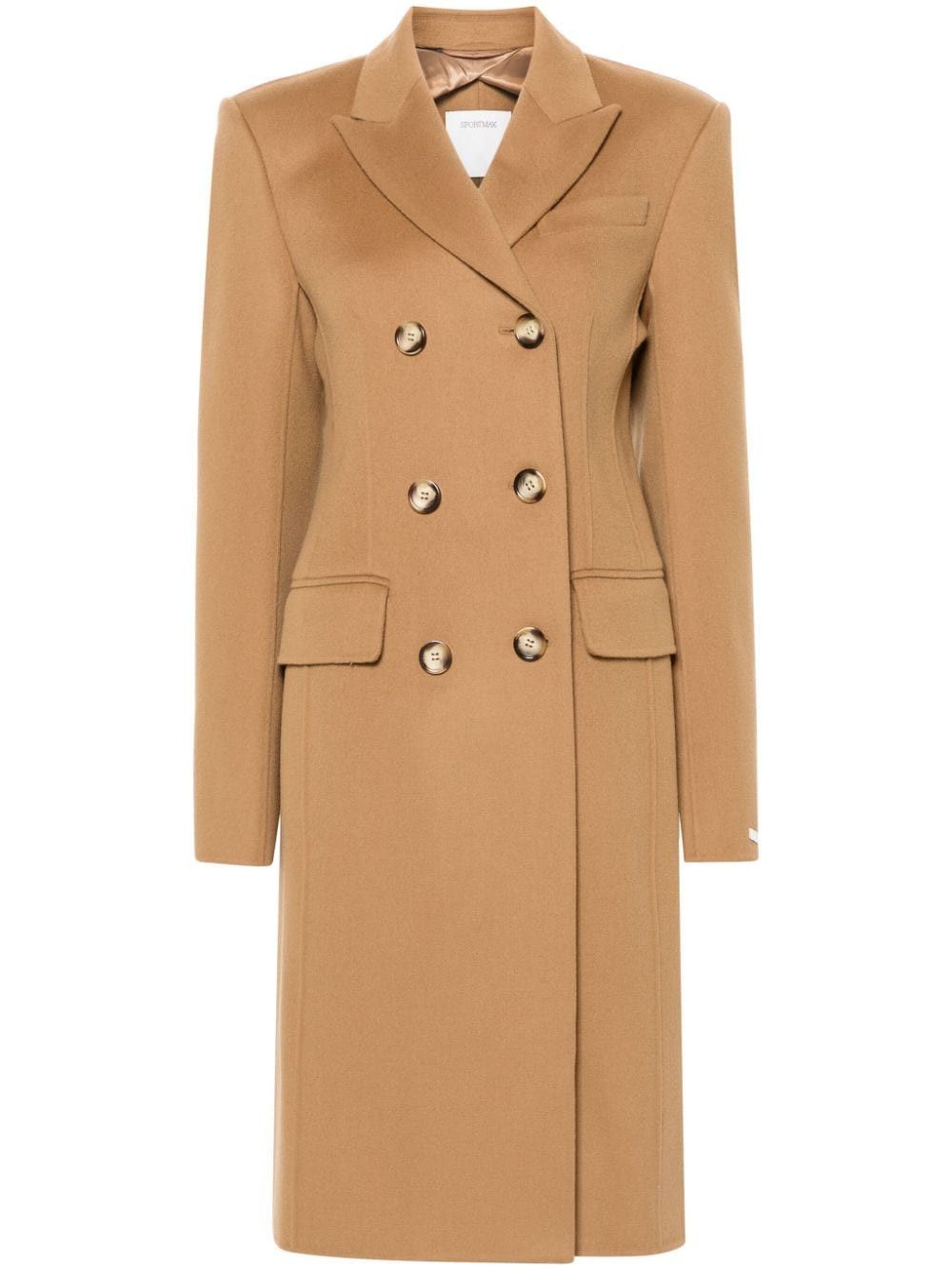 Sportmax WOOL DOUBLE-BREASTED COAT Size S / US 4 / IT 40 - 1 Thumbnail
