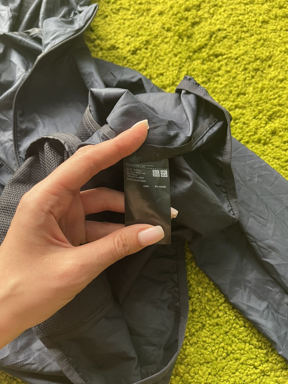 Japanese Brand × Uniqlo Uniqlo minimalist packable light jacket Size US S / EU 44-46 / 1 - 4 Thumbnail