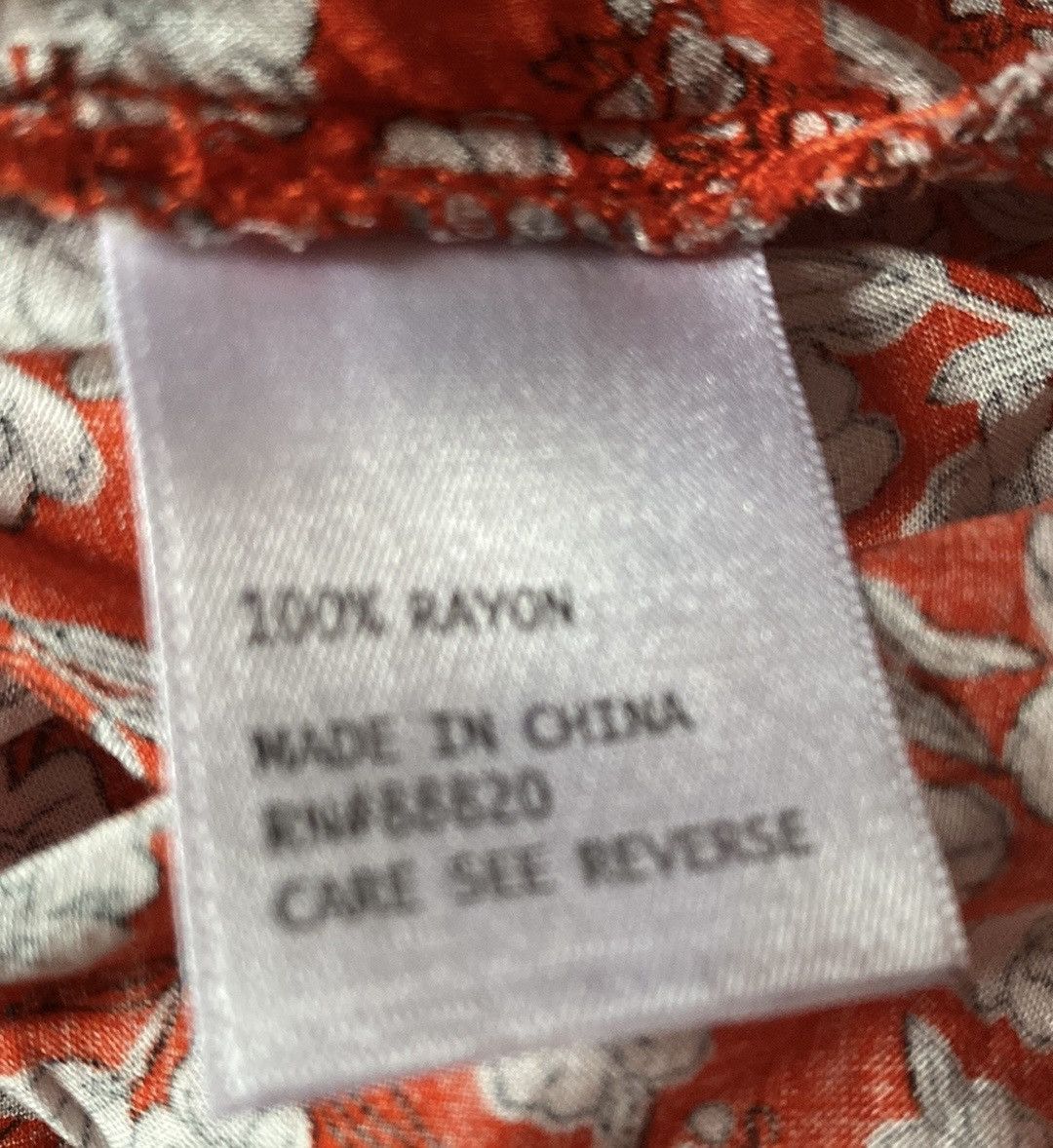 Other Cynthia Rowley, Poppy, Floral, Button Down Blouse Size L / US 10 / IT 46 - 12 Thumbnail