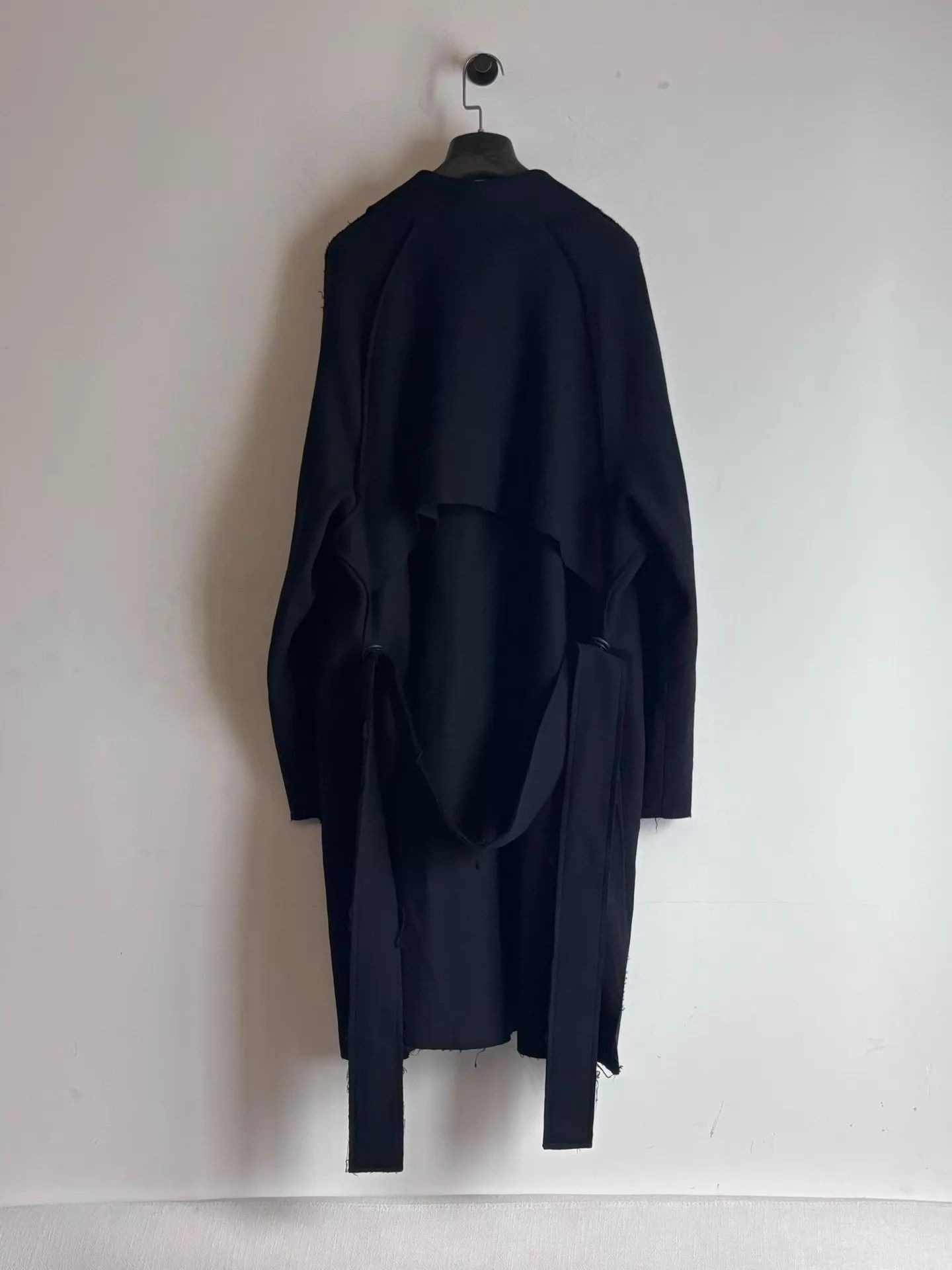 Ann Demeulemeester Ann Demeulemeester Single Layer Wool Blend Coat S Size S / US 4 / IT 40 - 6 Thumbnail