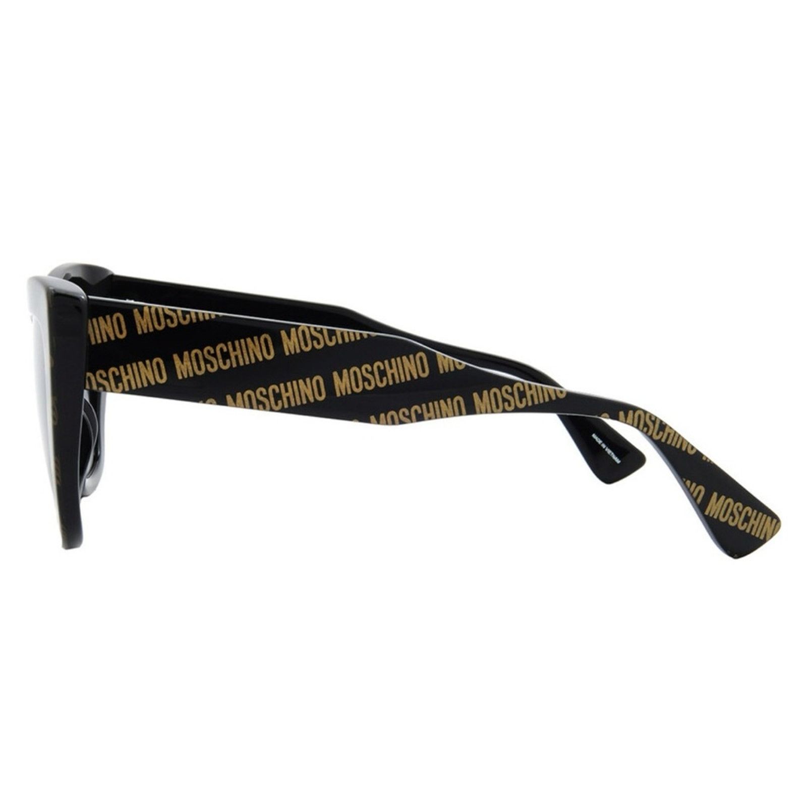 Moschino New! Moschino Black Sunglasses MOS148/S 7RM9O, Authentic Size ONE SIZE - 3 Thumbnail