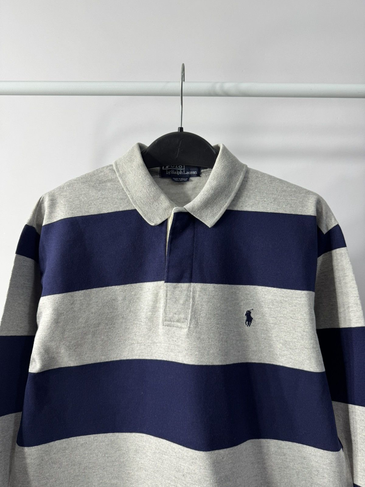 Polo Ralph Lauren Vintage Polo Ralph Lauren Striped Rugby Shirt Size US M / EU 48-50 / 2 - 4 Thumbnail