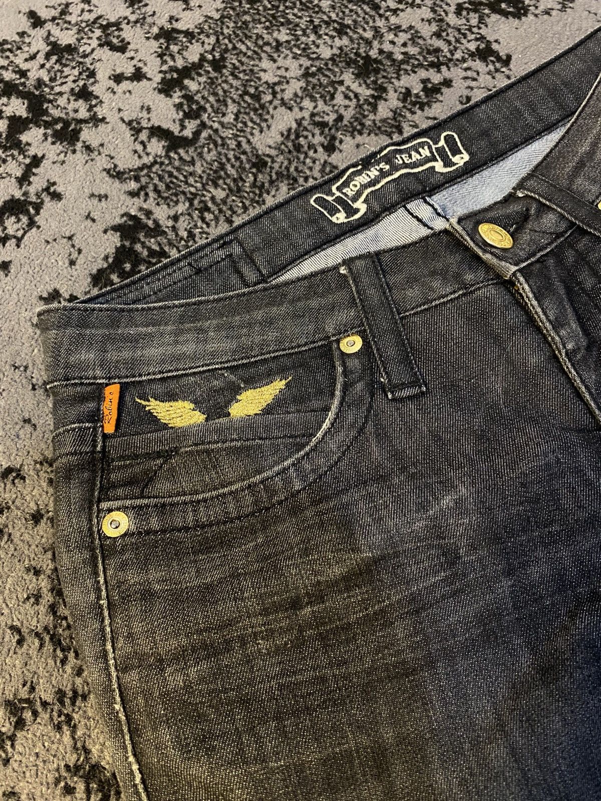 Robins Jeans Wings Studded Back Pocket Robin’s Jeans 🔥 Size 27" / US 4 / IT 40 - 8 Thumbnail