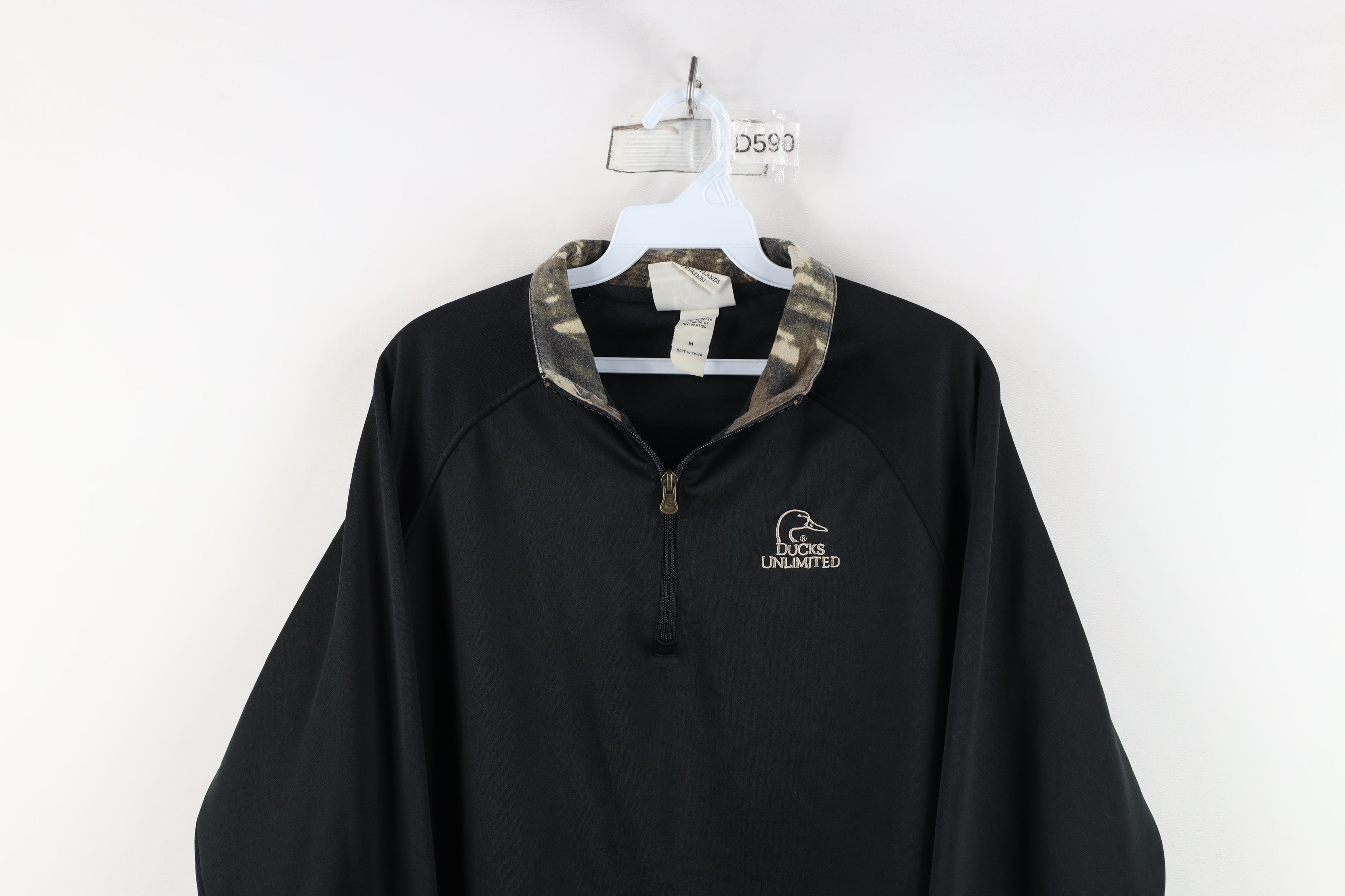 Vintage Vintage Ducks Unlimited Lined Half Zip Pullover Sweater Size US M / EU 48-50 / 2 - 2 Thumbnail