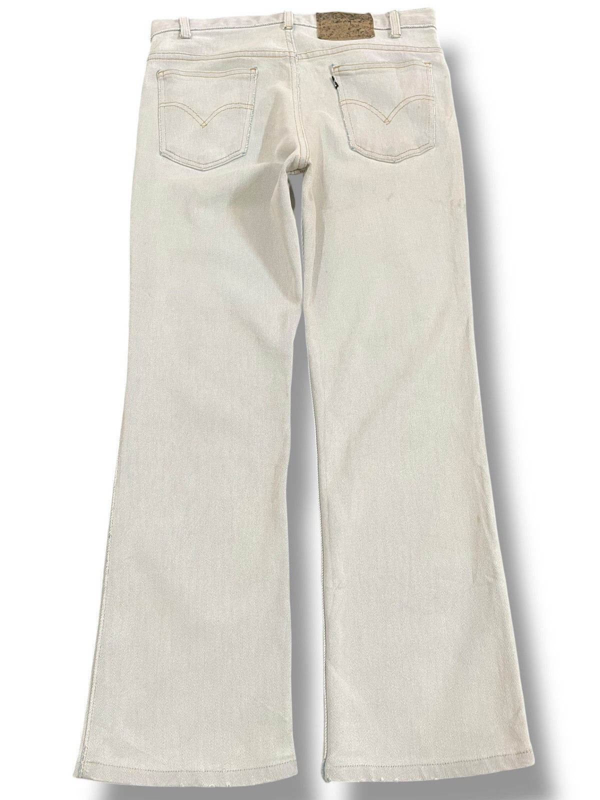 LVC × Levi's × Levi's Vintage Clothing Vintage Levi’s 517 Flare Bell Bottom Black Tab Denim Size US 31 - 5 Thumbnail