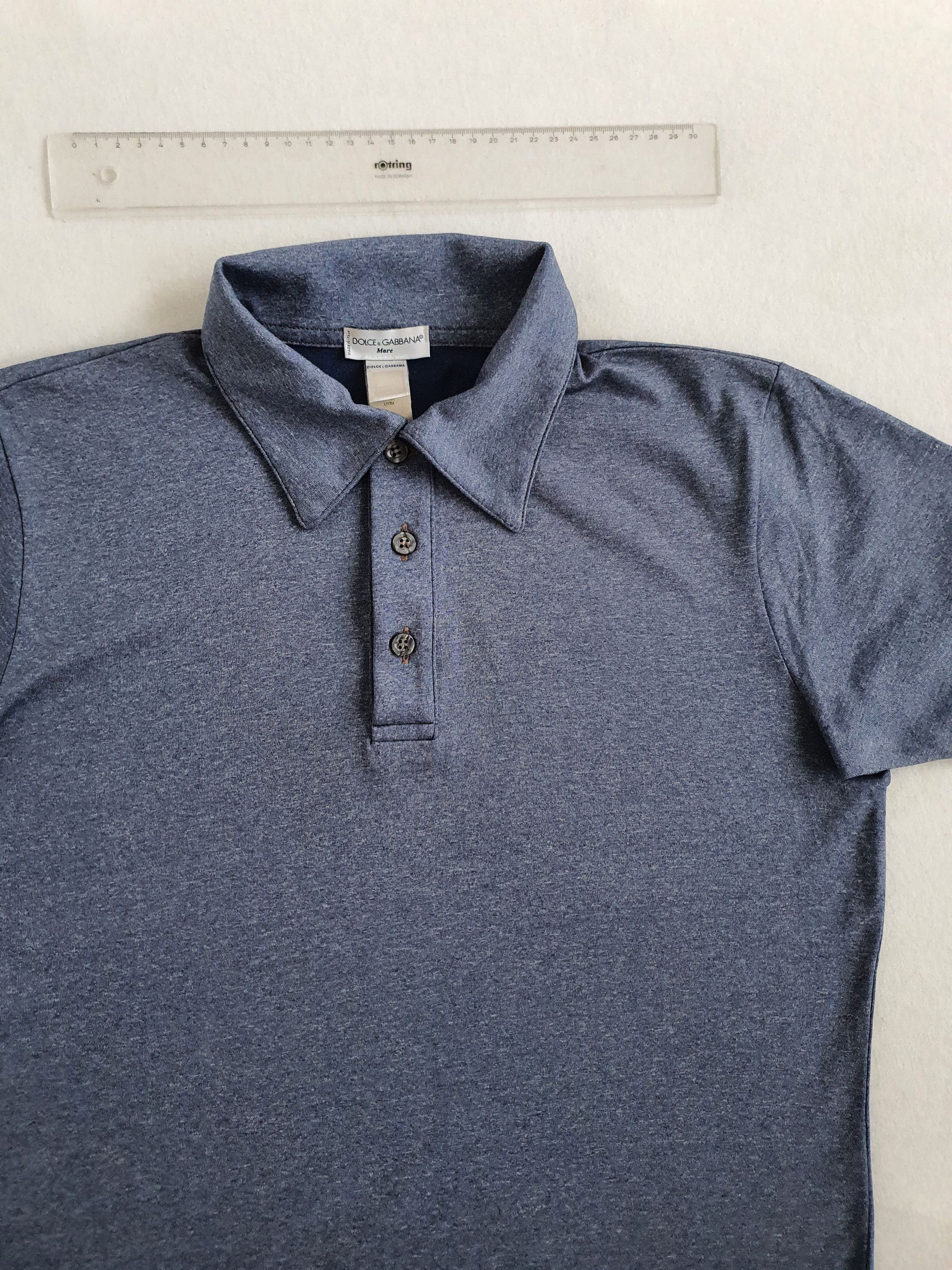 Dolce & Gabbana Vintage Polo Shirt - ''MARE'' collection (Y2K) - Synthetic Size US M / EU 48-50 / 2 - 3 Thumbnail