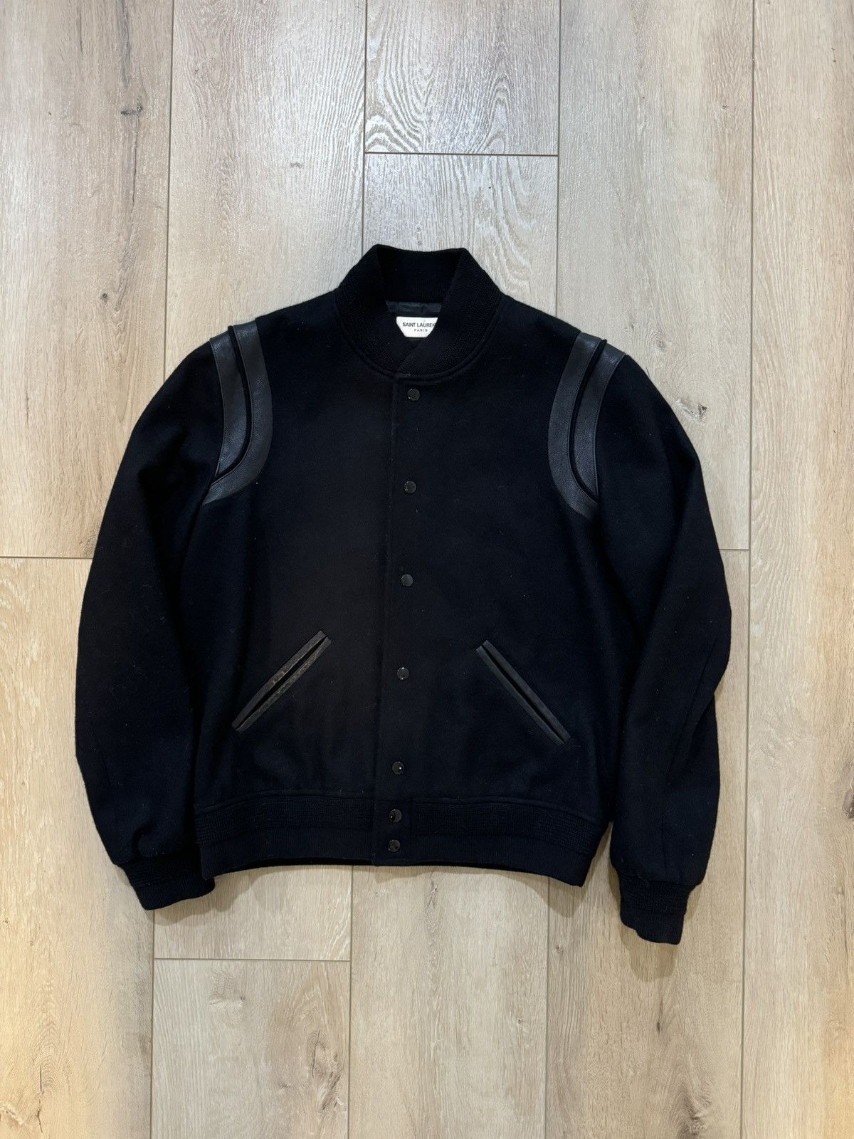 Yves Saint Laurent SAINT LAURENT TEDDY JACKET Size US M / EU 48-50 / 2 - 1 Thumbnail