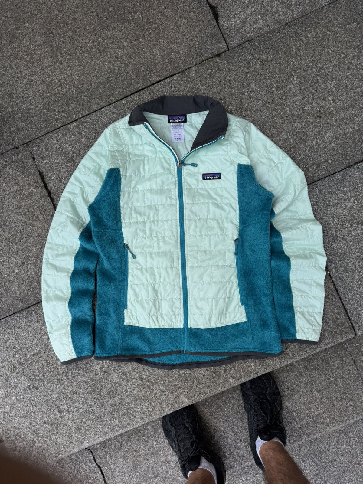 Patagonia Vintage Patagonia Sherpa Outdoor Sky Mountain Jacket Size L / US 10 / IT 46 - 2 Thumbnail