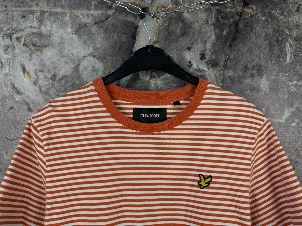 Lyle & Scott Men’s Lyle & Scott T-Shirt Striped Streetwear Size XL Size US XL / EU 56 / 4 - 2 Thumbnail