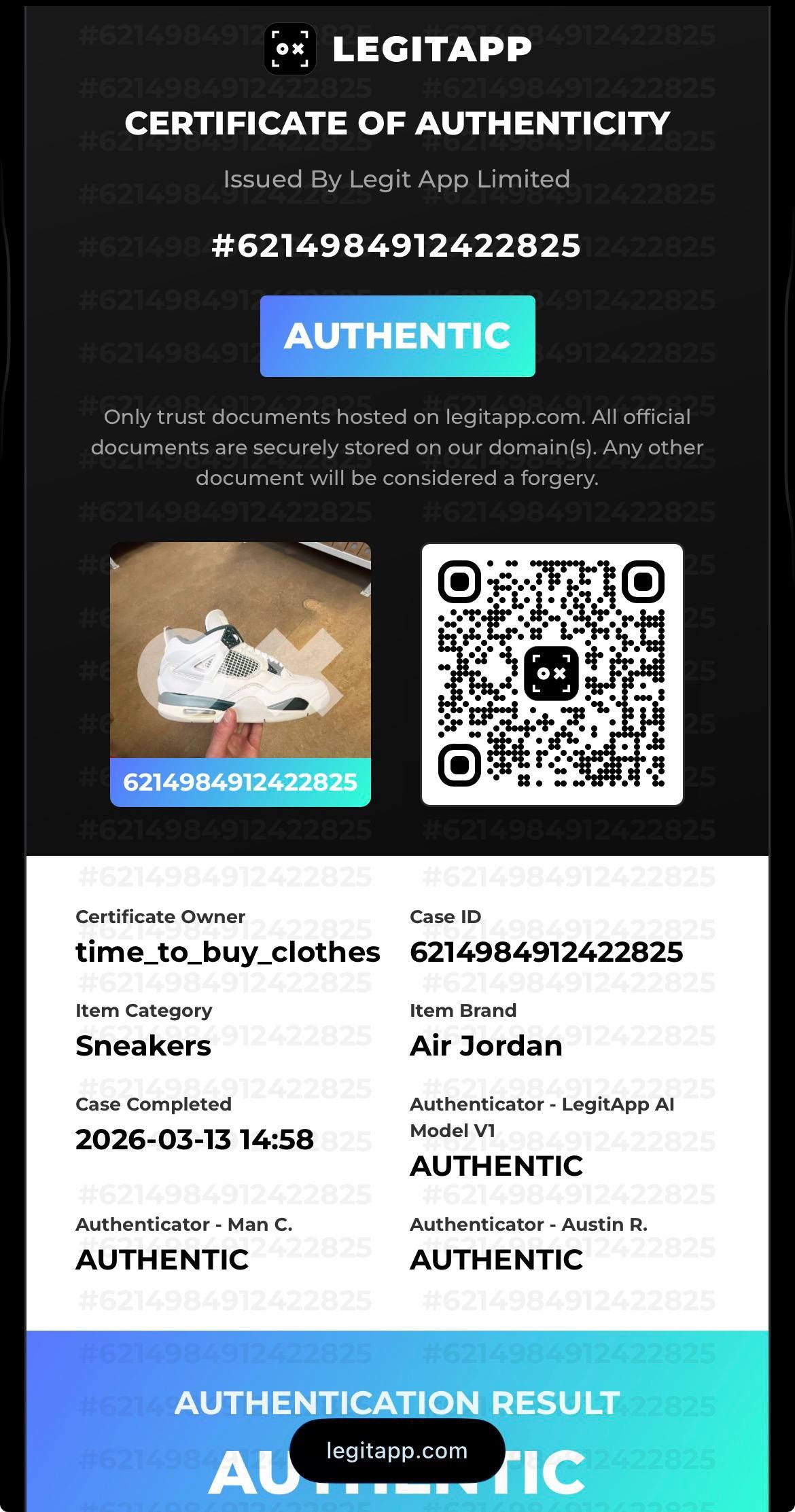 Nike Nike Air Jordan 4 Retro Oxidized Green Size US 9 / EU 42 - 10 Thumbnail