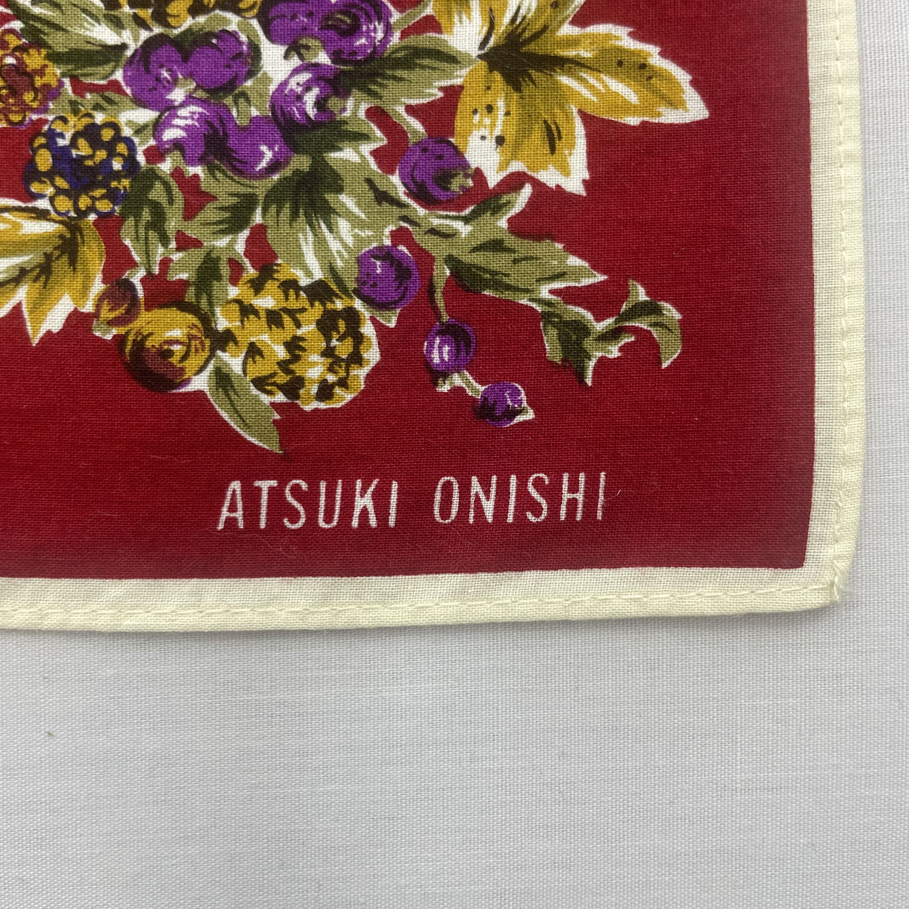 Japanese Brand Vintage Atsuki Onishi Handkerchief Neckerchief H184N Size ONE SIZE - 2 Thumbnail