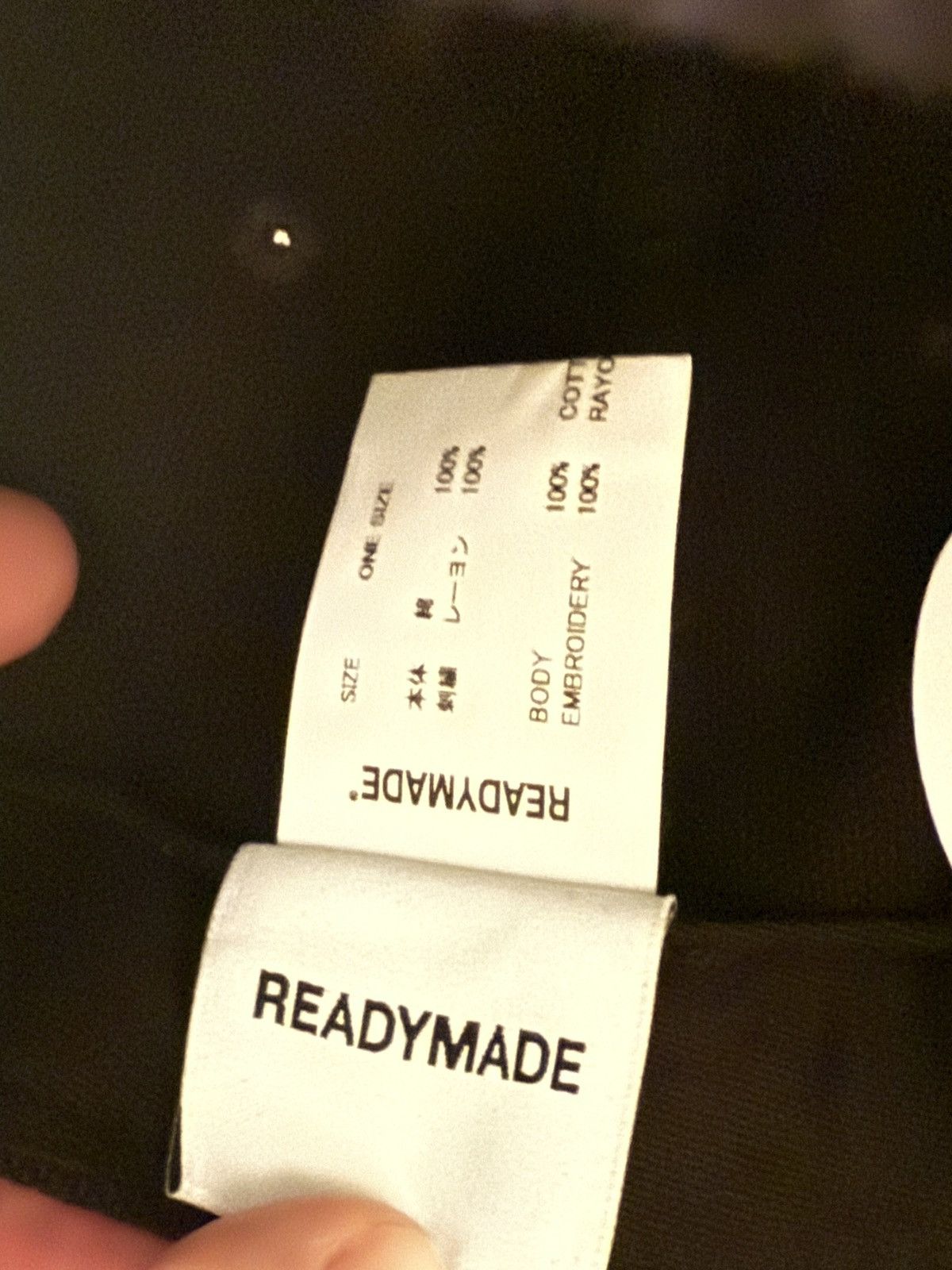 READYMADE READYMADE Distressed Cap Size ONE SIZE - 5 Thumbnail