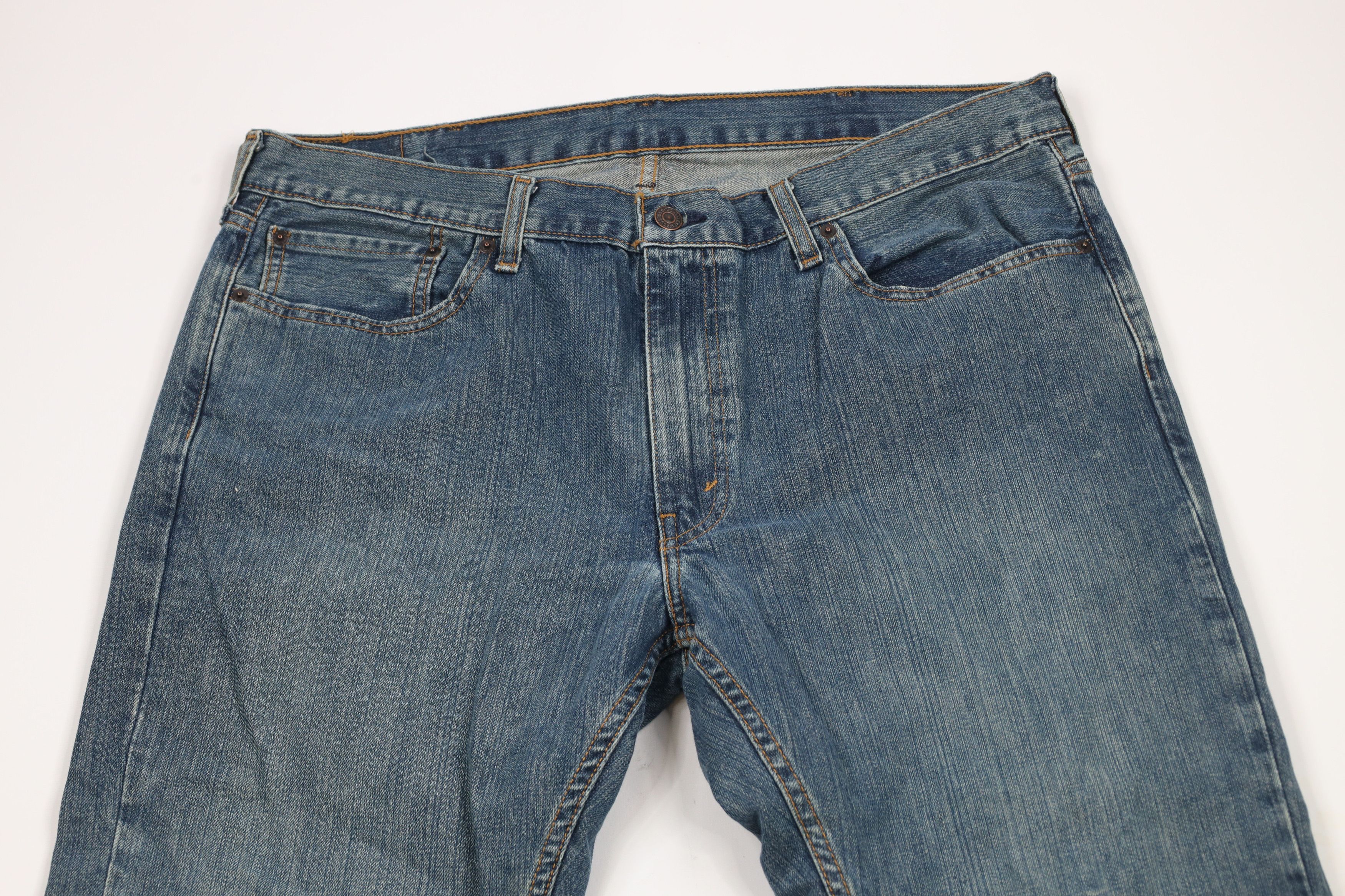 Levi's × Vintage Vintage Y2K Levis 559 Relaxed Fit Straight Leg Jeans Blue Size US 38 / EU 54 - 2 Thumbnail