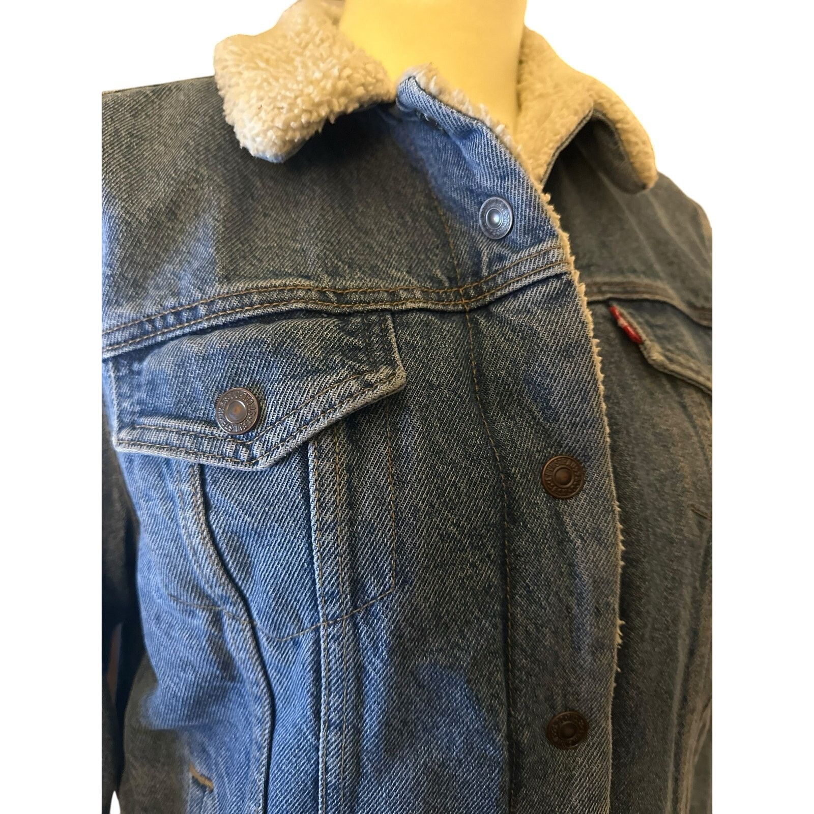 Levi's Levi's Original Sherpa Trucker Jacket, Size M Size M / US 6-8 / IT 42-44 - 3 Thumbnail
