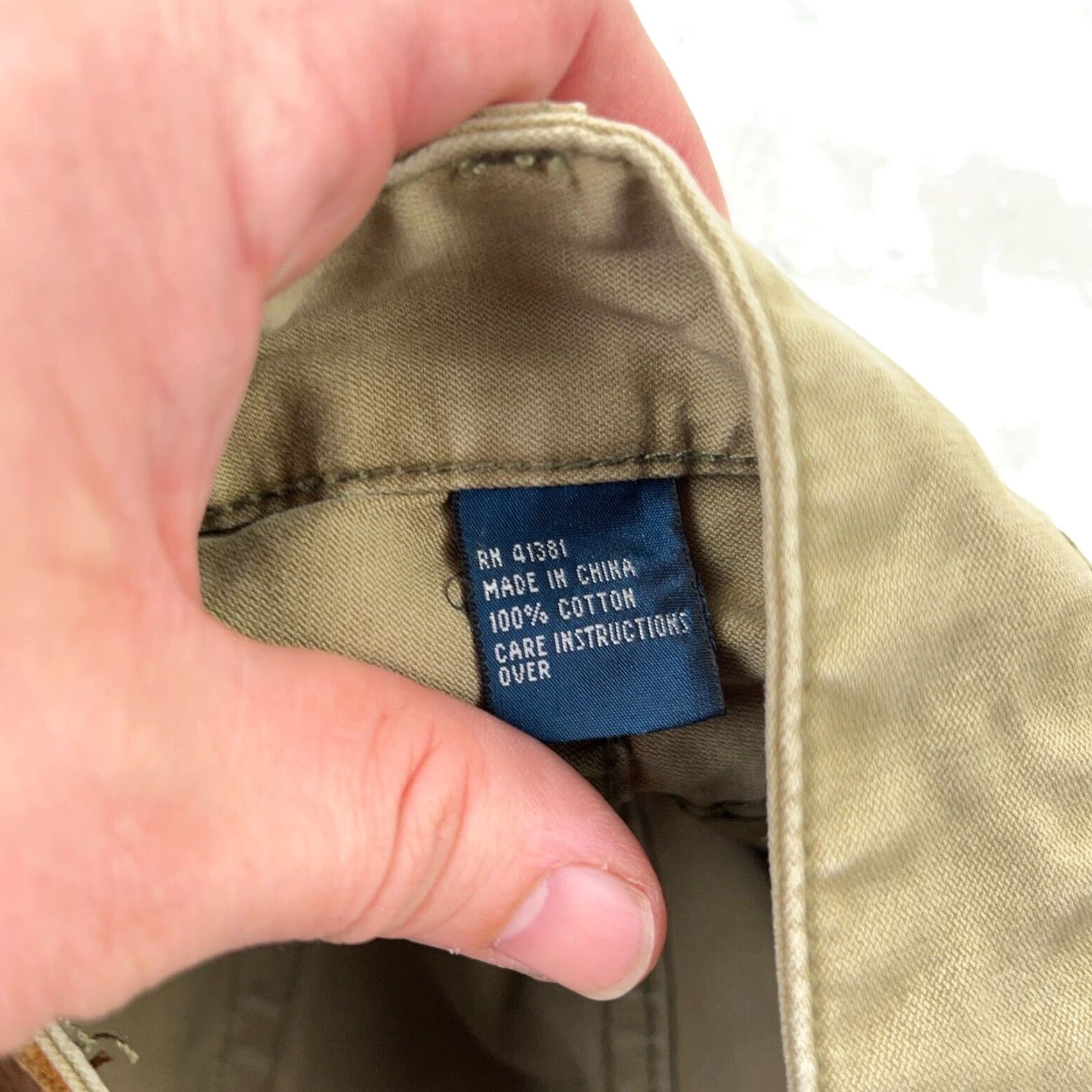 Polo Ralph Lauren Polo Ralph Lauren Pants Men 36x32 Tan Khaki Chinos Slacks Trousers Straight Leg Size US M / EU 48-50 / 2 - 4 Thumbnail