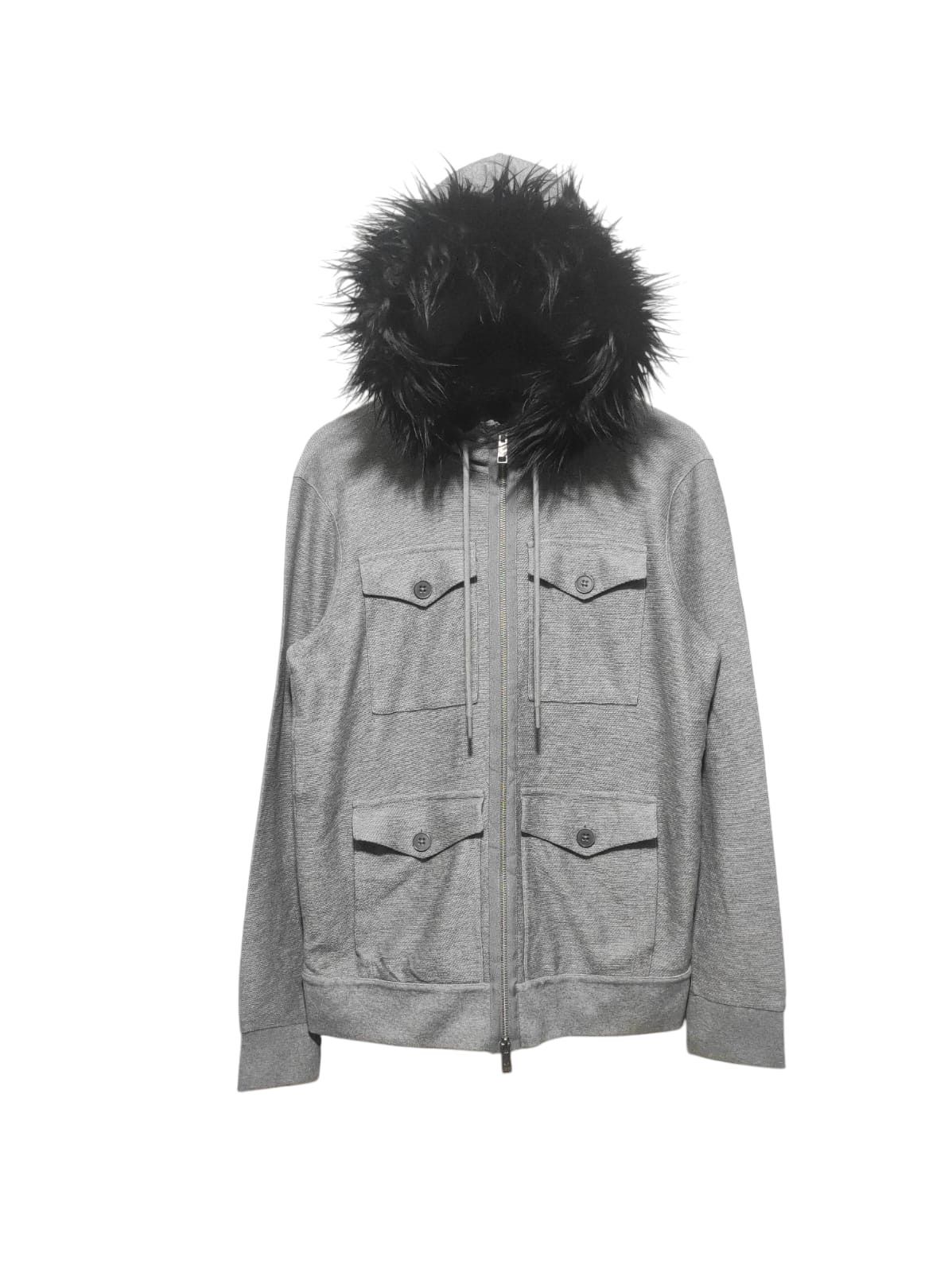 Armani Exchange Armani Exchange Zipper 2 Fur Hoodie ifsixwasnine lgb style Size US M / EU 48-50 / 2 - 2 Thumbnail