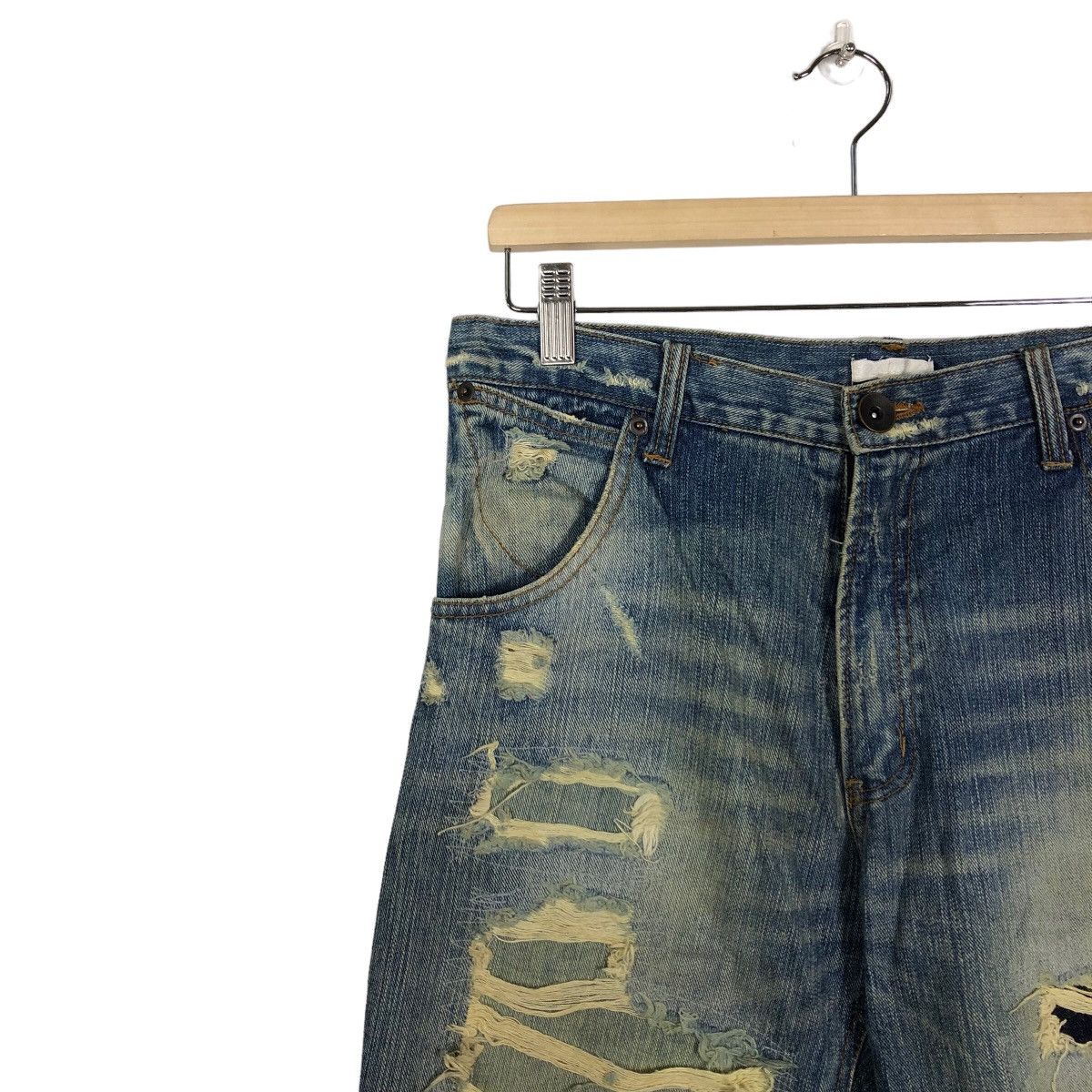Hysteric Glamour 🔥Rare Distressed Denim Jeans Straight Cut Hysteric Glamour Size US 32 / EU 48 - 7 Thumbnail
