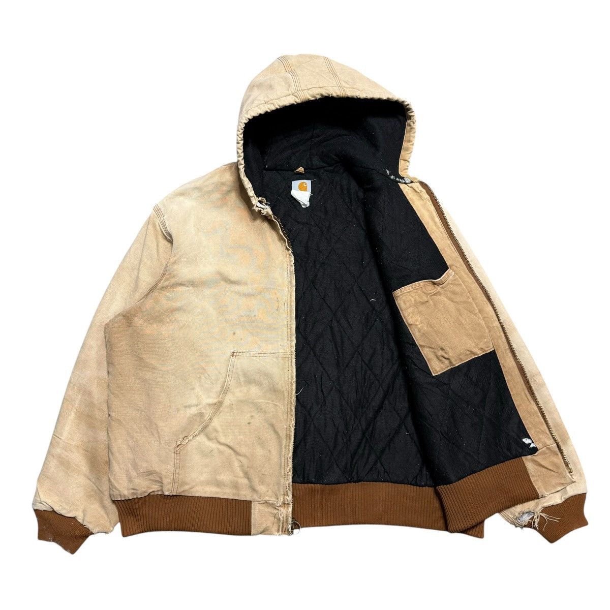 Carhartt Vintage Carhatt Duck Canvas Hooded Worker Jacket Size US XXL / EU 58 / 5 - 8 Thumbnail