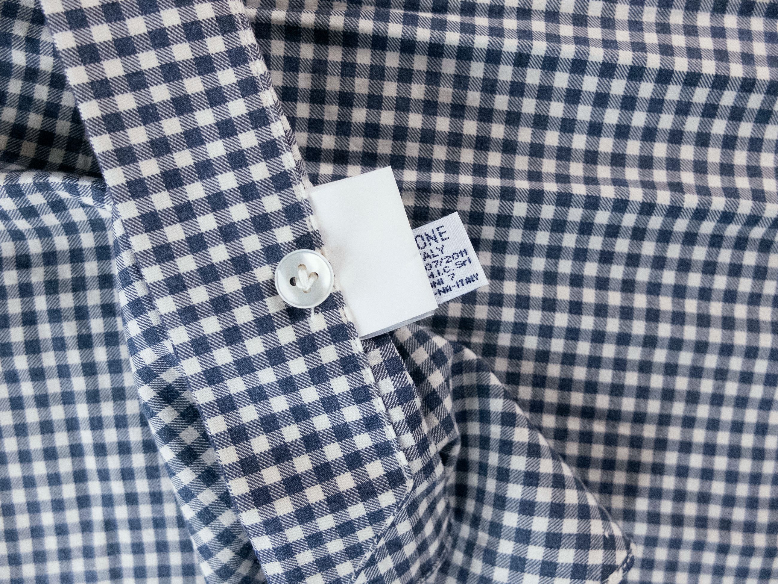 Barba Napoli BARBA Napoli Culto blue white gingham cotton shirt 40 Size US M / EU 48-50 / 2 - 5 Thumbnail