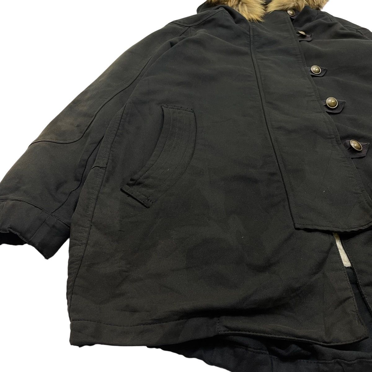 Issey Miyake 🔥Tsumori Chisato Detachable Fur Blanket Jacket Size US M / EU 48-50 / 2 - 4 Thumbnail