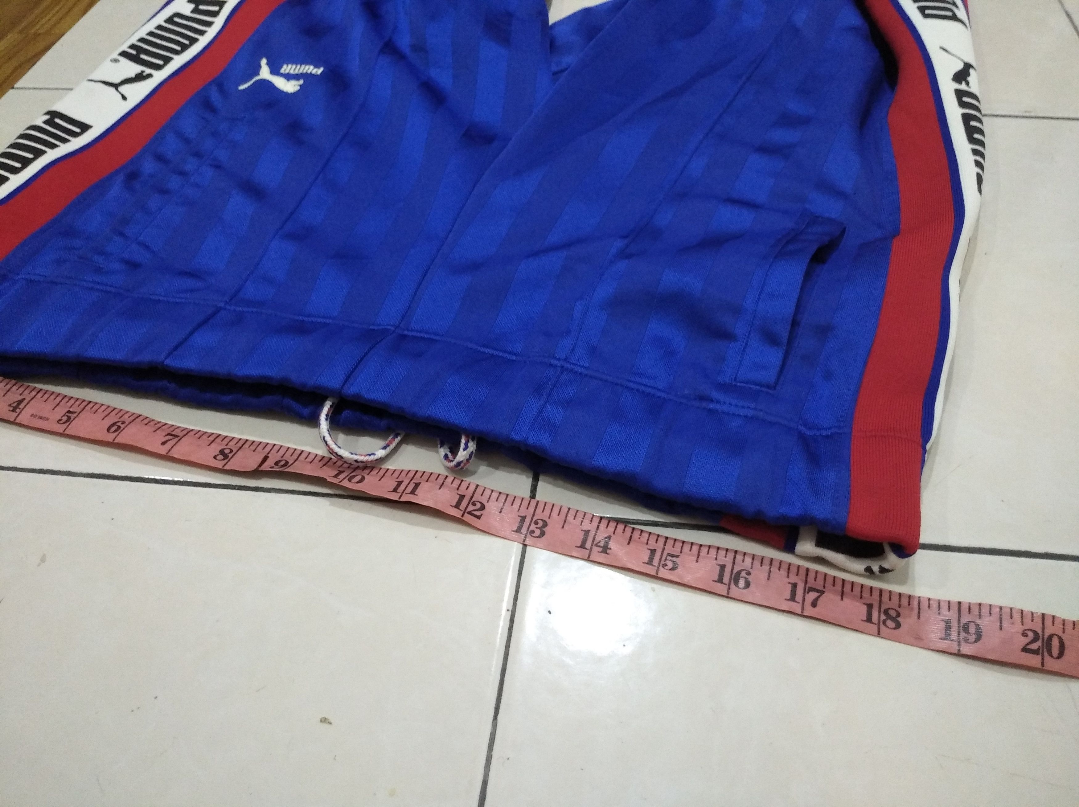 Puma × Vintage Vintage 90's Puma Sidetape logo track pant Size US 34 / EU 50 - 10 Thumbnail