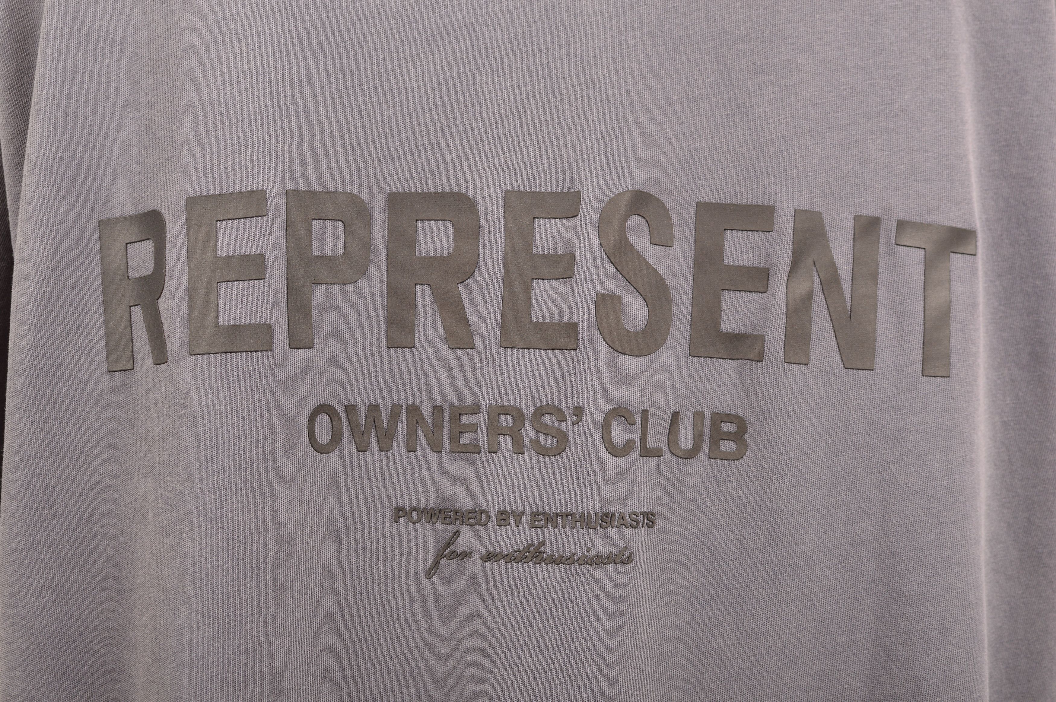 Represent Clo. Represent Owners Club Gray Big Back Logo T-Shirt Size US L / EU 52-54 / 3 - 4 Thumbnail