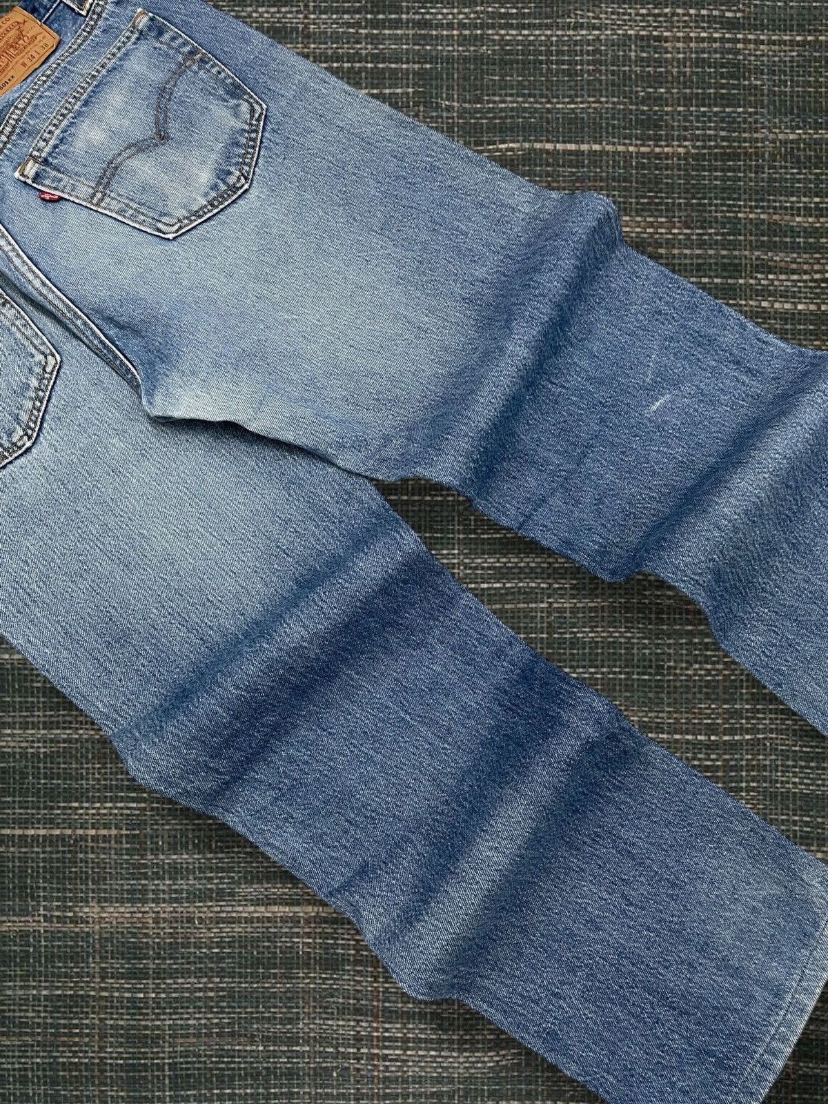 Levi's Vintage Clothing Og Vintage 90s Original Designer Levis 501 Distressed Denim Size US 31 - 13 Thumbnail
