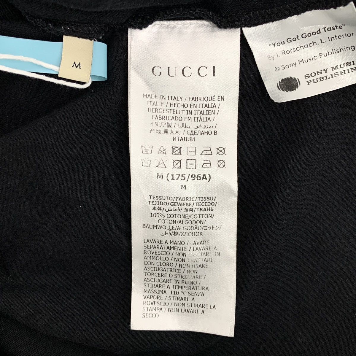 Gucci Gucci 22 Aria Collection Printed Short Sleeve T-Shirt K26WX Size US M / EU 48-50 / 2 - 7 Thumbnail