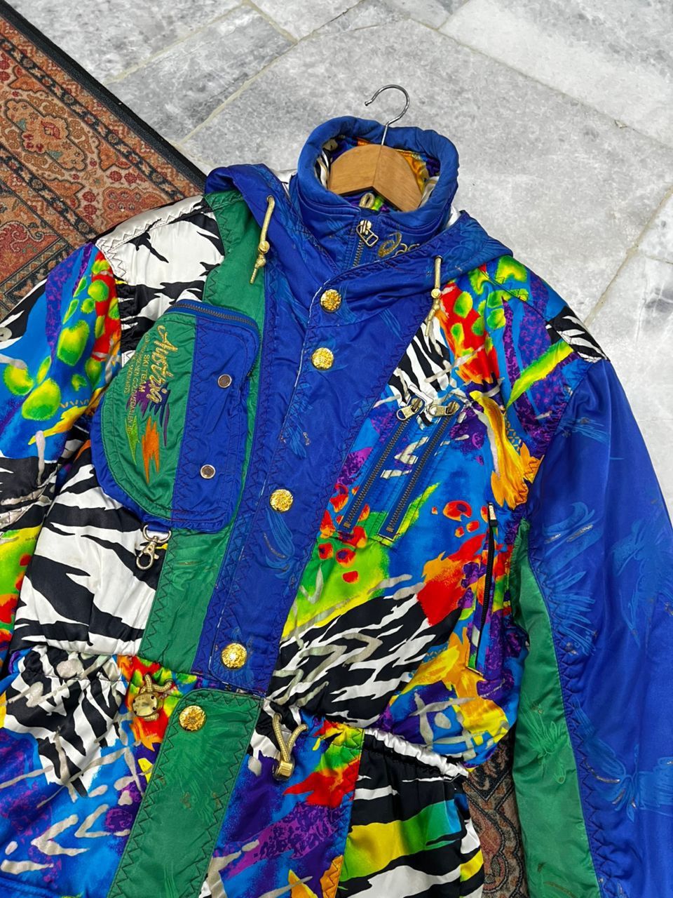 Asics × Vintage Vintage 80’s Ski ⛷️ Austria Jacket Size US L / EU 52-54 / 3 - 2 Thumbnail