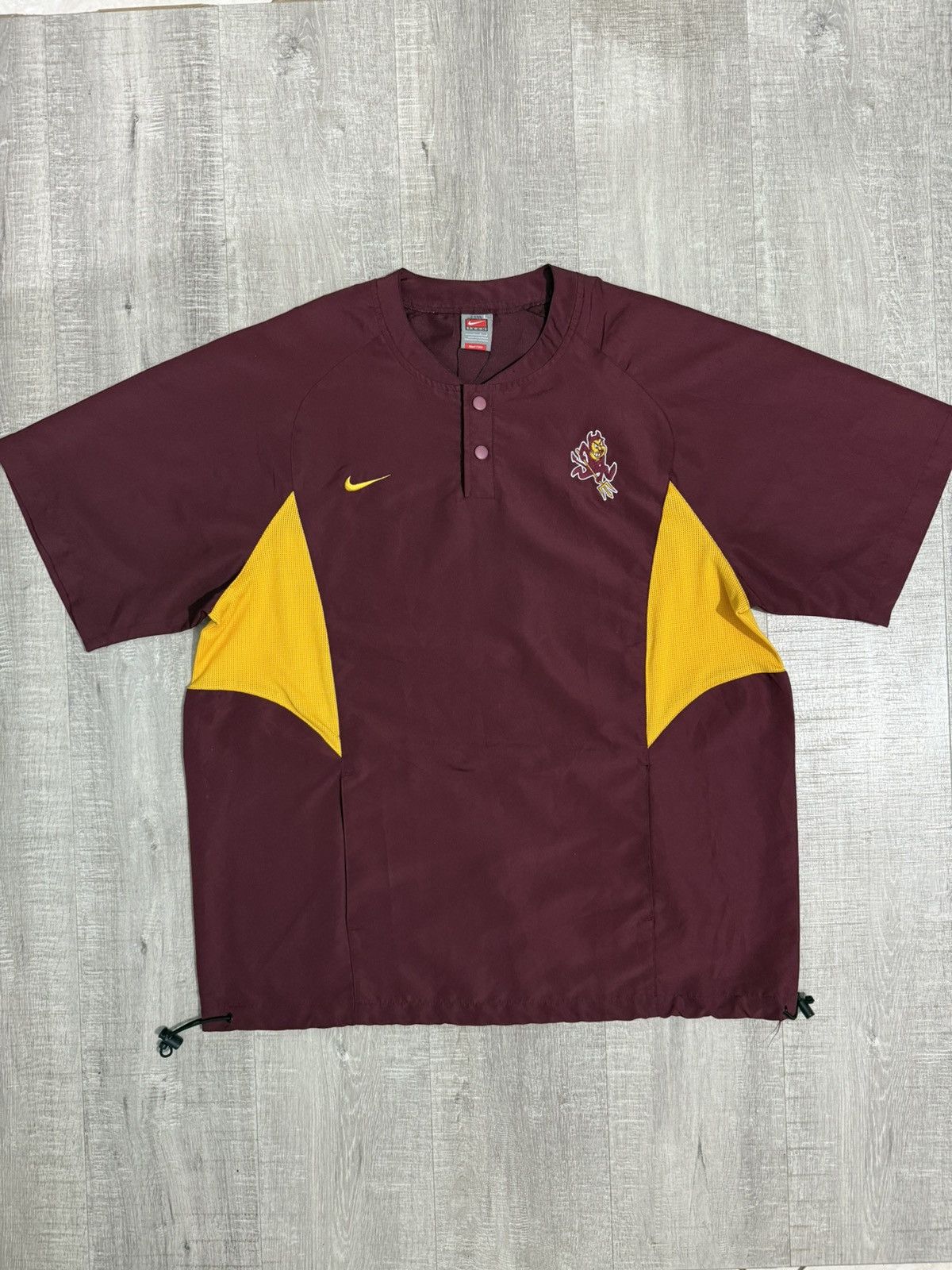 Nike Vintage nike arizona state sun devils half button jacket Size US L / EU 52-54 / 3 - 5 Thumbnail