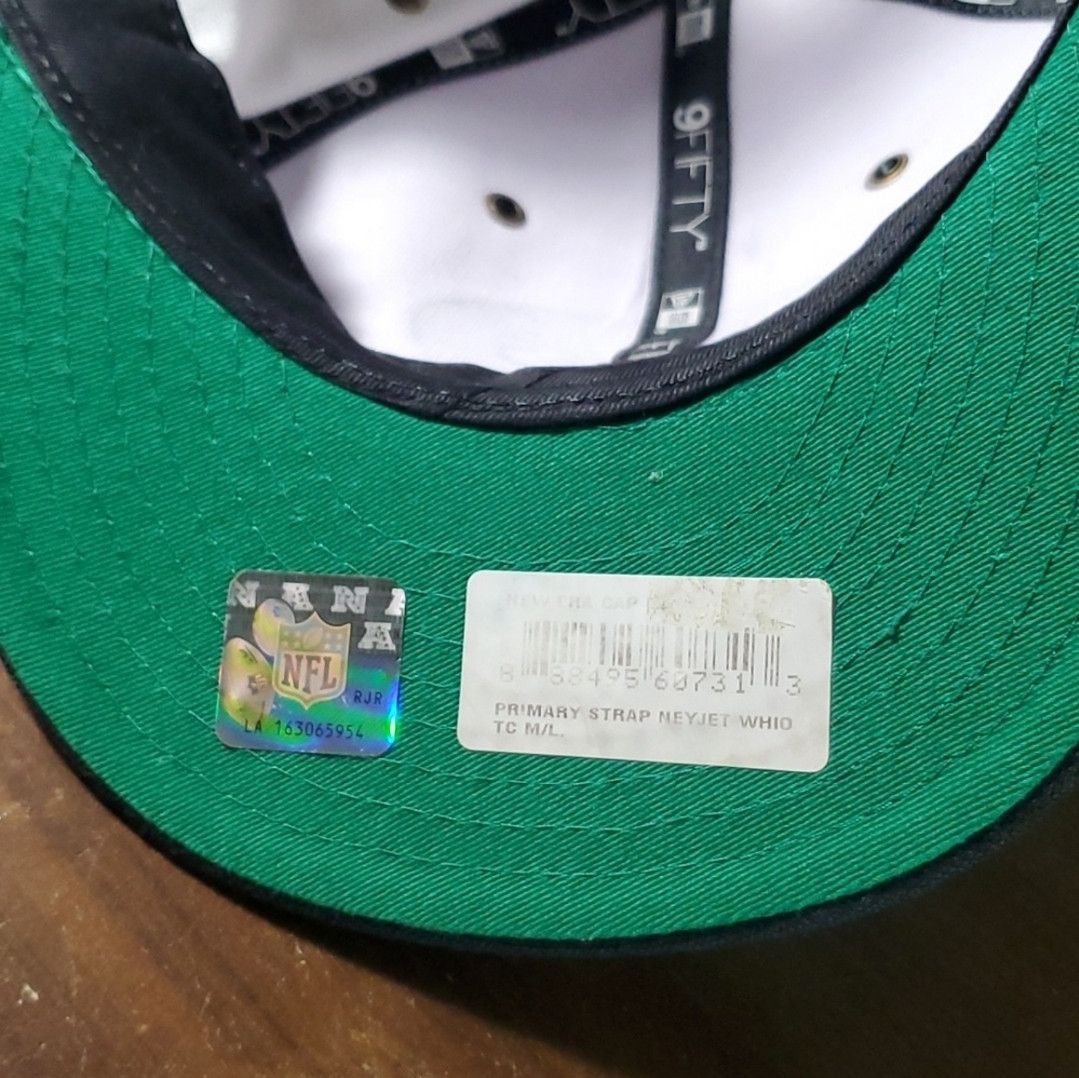NFL Jets Size M/L New Era Football Baseball Cap Hat NWT Green Size ONE SIZE - 10 Thumbnail