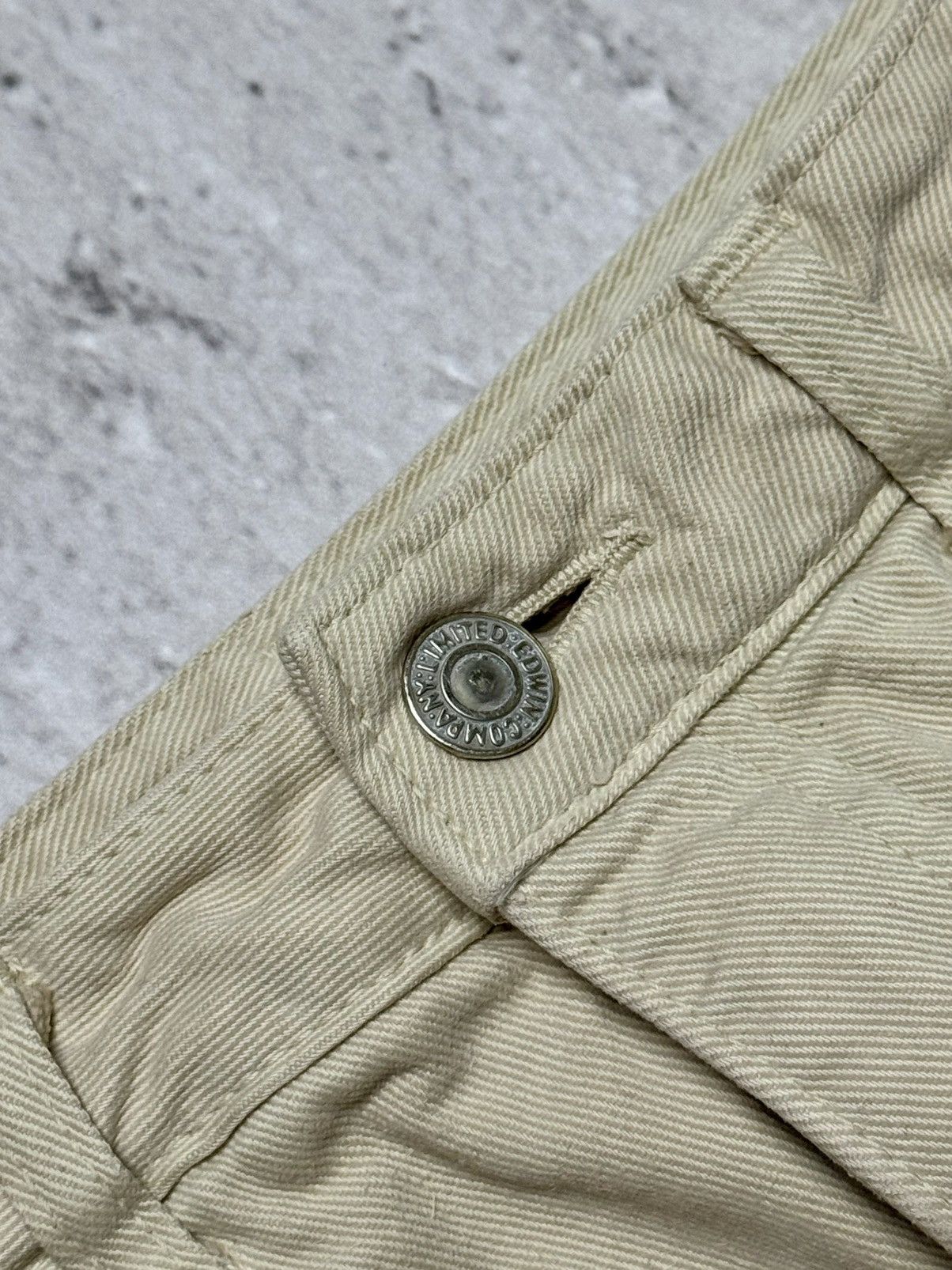 Edwin Vintage Edwin Jeans Made in Japan y2k Trousers Size US 33 - 8 Thumbnail