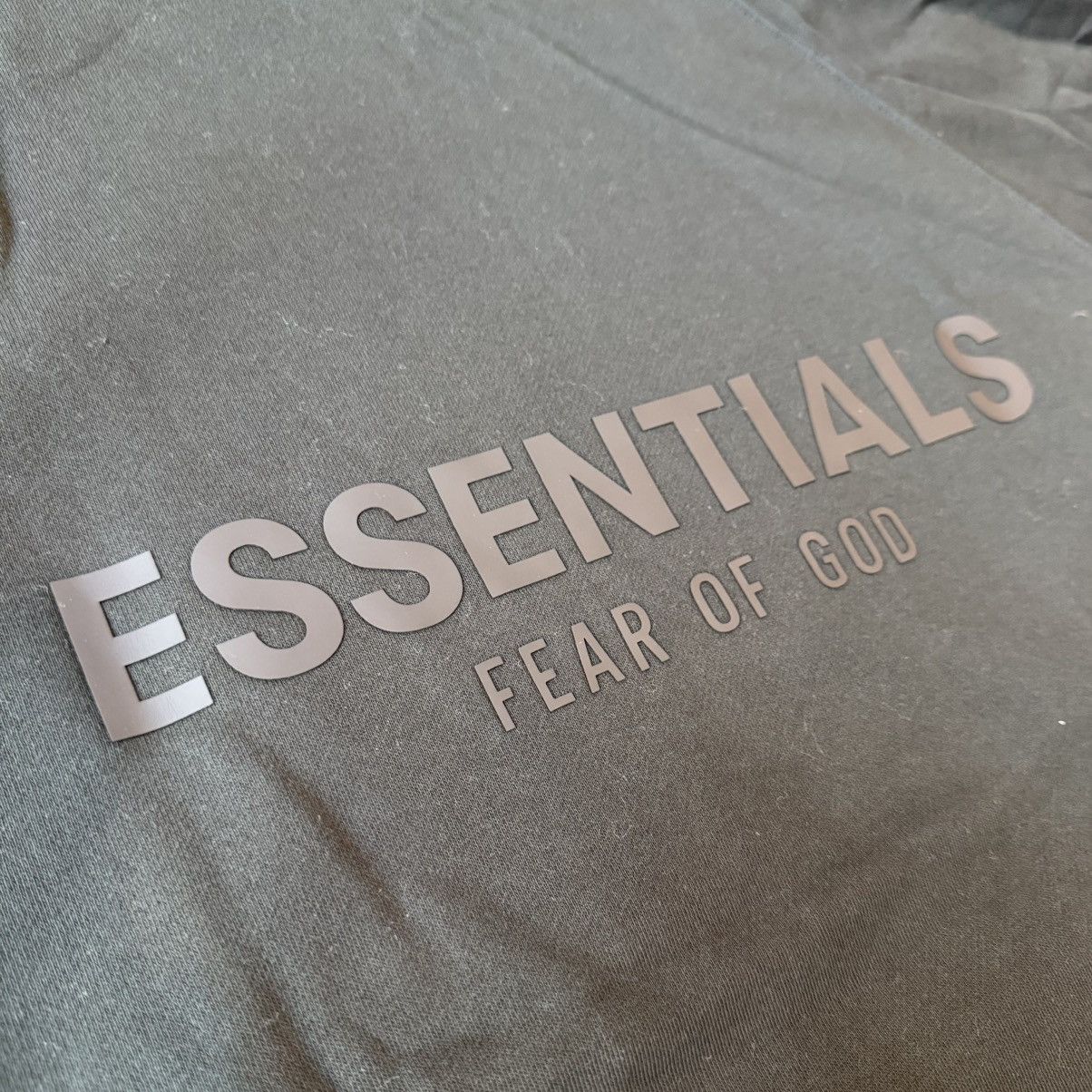 Fear of God SS21 Fear of God Essentials Pull-Over Hoodie Black Size M Size US M / EU 48-50 / 2 - 9 Thumbnail