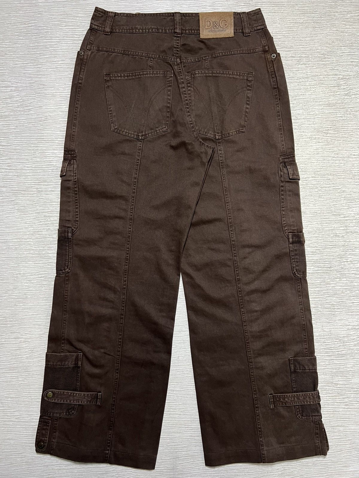 Dolce & Gabbana D&G - SS03 - Full Zip Parachute Aviator Cargo Pants Size US 28 / EU 44 - 4 Thumbnail