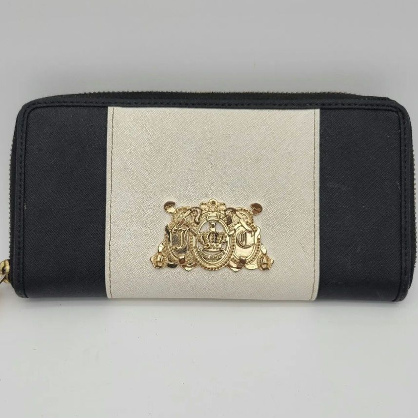 Juicy Couture Juicy Coutre Wallet Black and White Size ONE SIZE - 1 Thumbnail